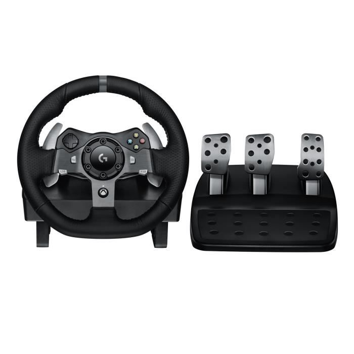Logitech G920 Driving Force - Ensemble volant et pédales - filaire - pour Microsoft Xbox One