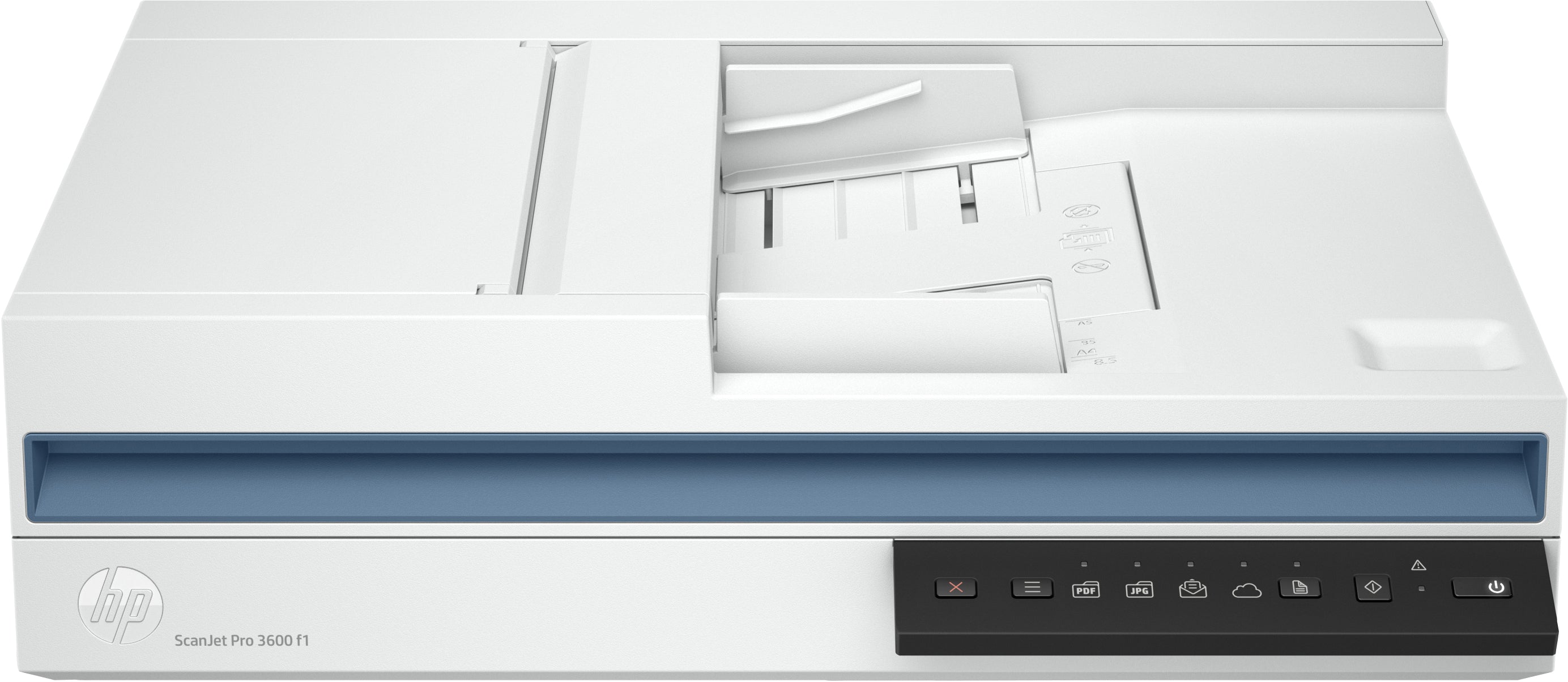 HP Scanjet Pro 3600 f1 - Scanner de documents - Capteur d'images de contact (CIS) - Recto-verso - A4/Letter - 600 dpi x 600 dpi - jusqu'à 30 ppm (mono) / jusqu'à 30 ppm (couleur) - Chargeur automatique de documents (60 feuilles) - jusqu'à 3000 pages par j