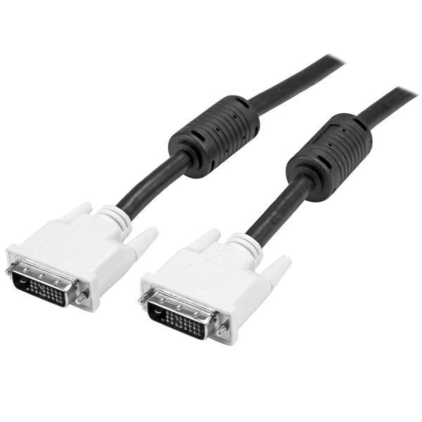 StarTech.com Câble d'écran Dual Link DVI-D 5m - M/M - Câble DVI - liaison double - DVI-D (M) pour DVI-D (M) - 5 m