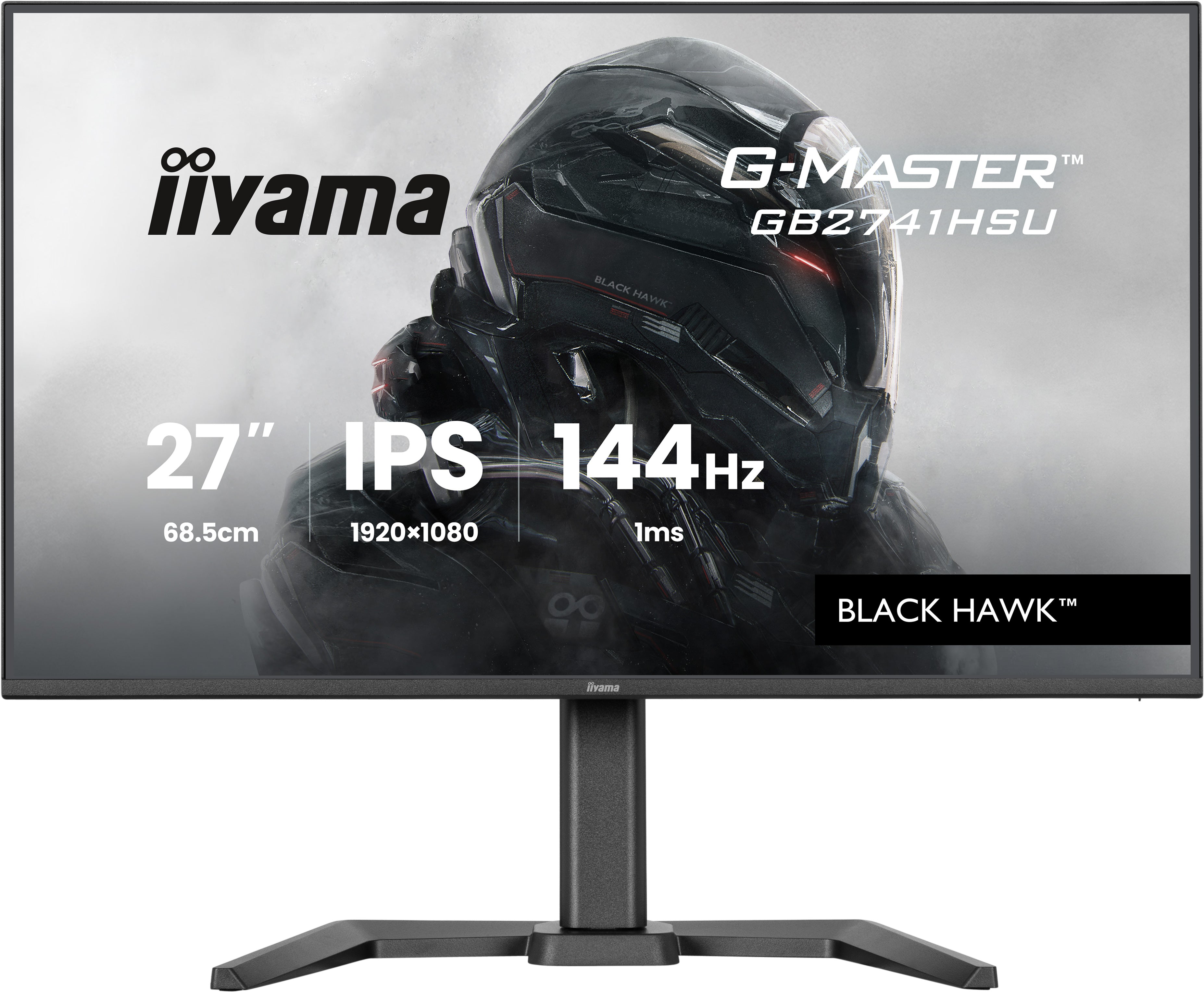 Ecran 27" Iiyama G-Master Black Hawk GB2741HSU-B1 Full HD 144Hz (Noir)