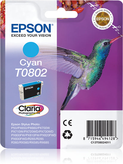 Câble HDMI Epson C13T08024021 Bleu foncé