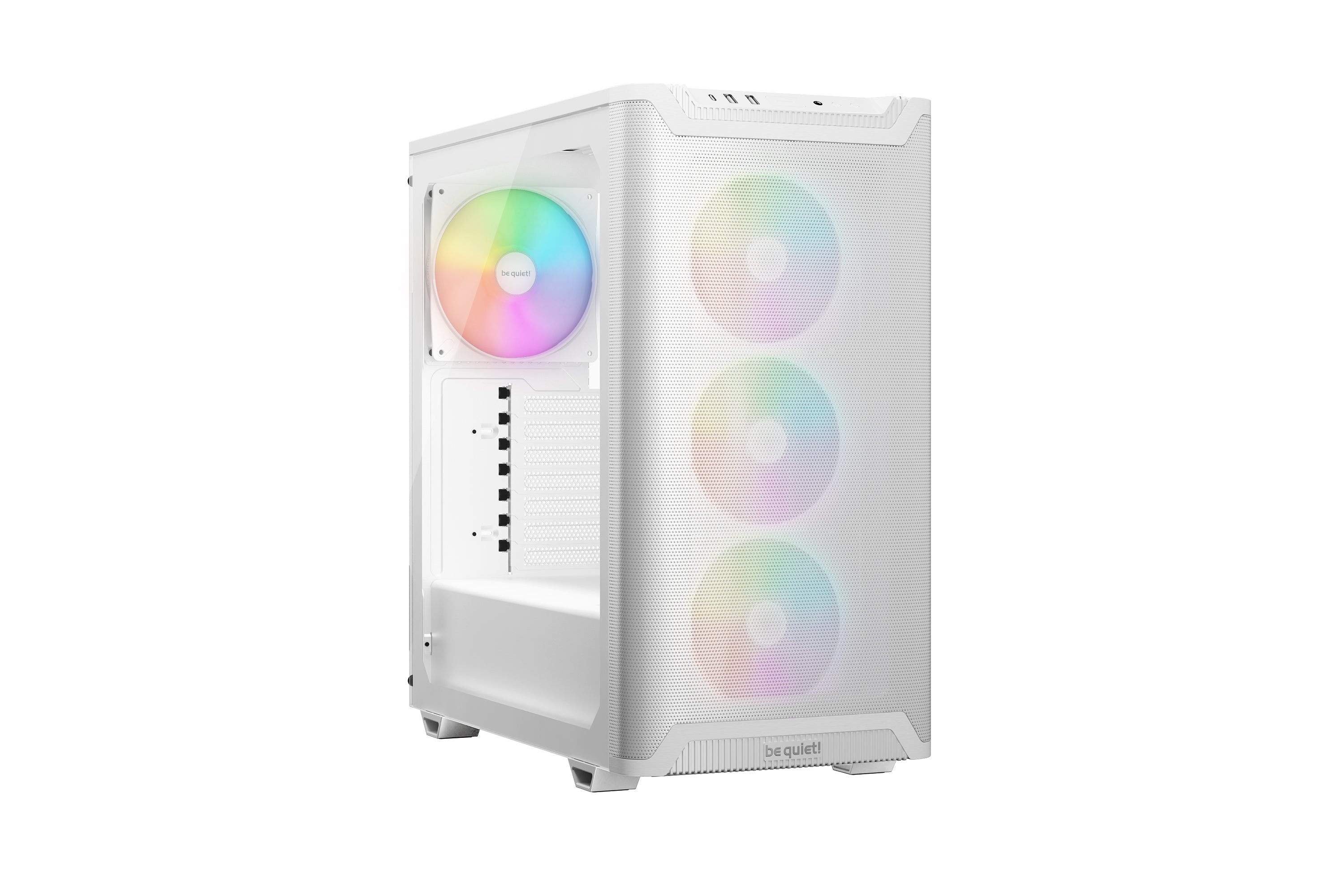 Boitier Moyen Tour ATX be quiet! Pure Base 501 LX RGB avec panneau vitré (Blanc)