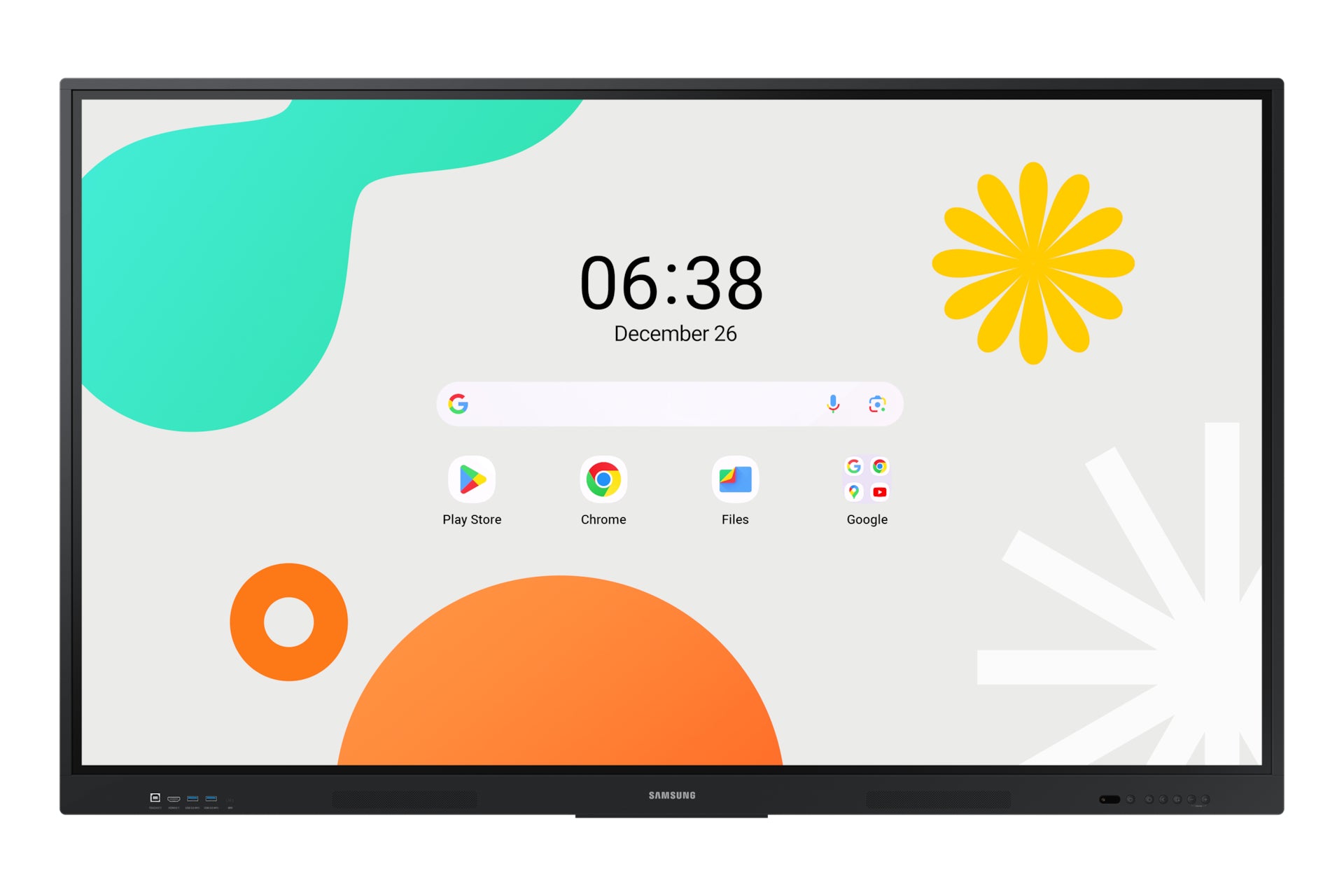 Samsung Interactive Display WA75F - Classe de diagonale 75" WAF Series écran LCD rétro-éclairé par LED - éducation/entreprise - avec écran tactile (multi-touches) - Android - 4K UHD (2160p) 3840 x 2160 - noir