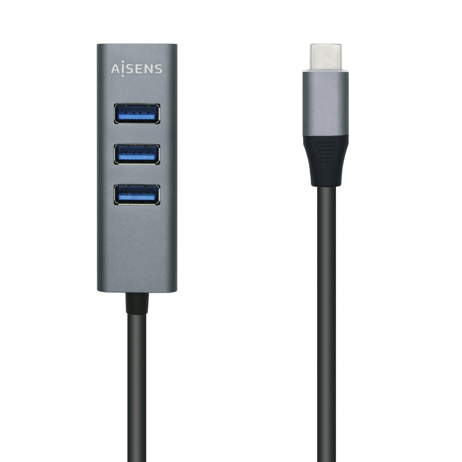 Hub USB Aisens A109-0508 Gris (1 Unité)