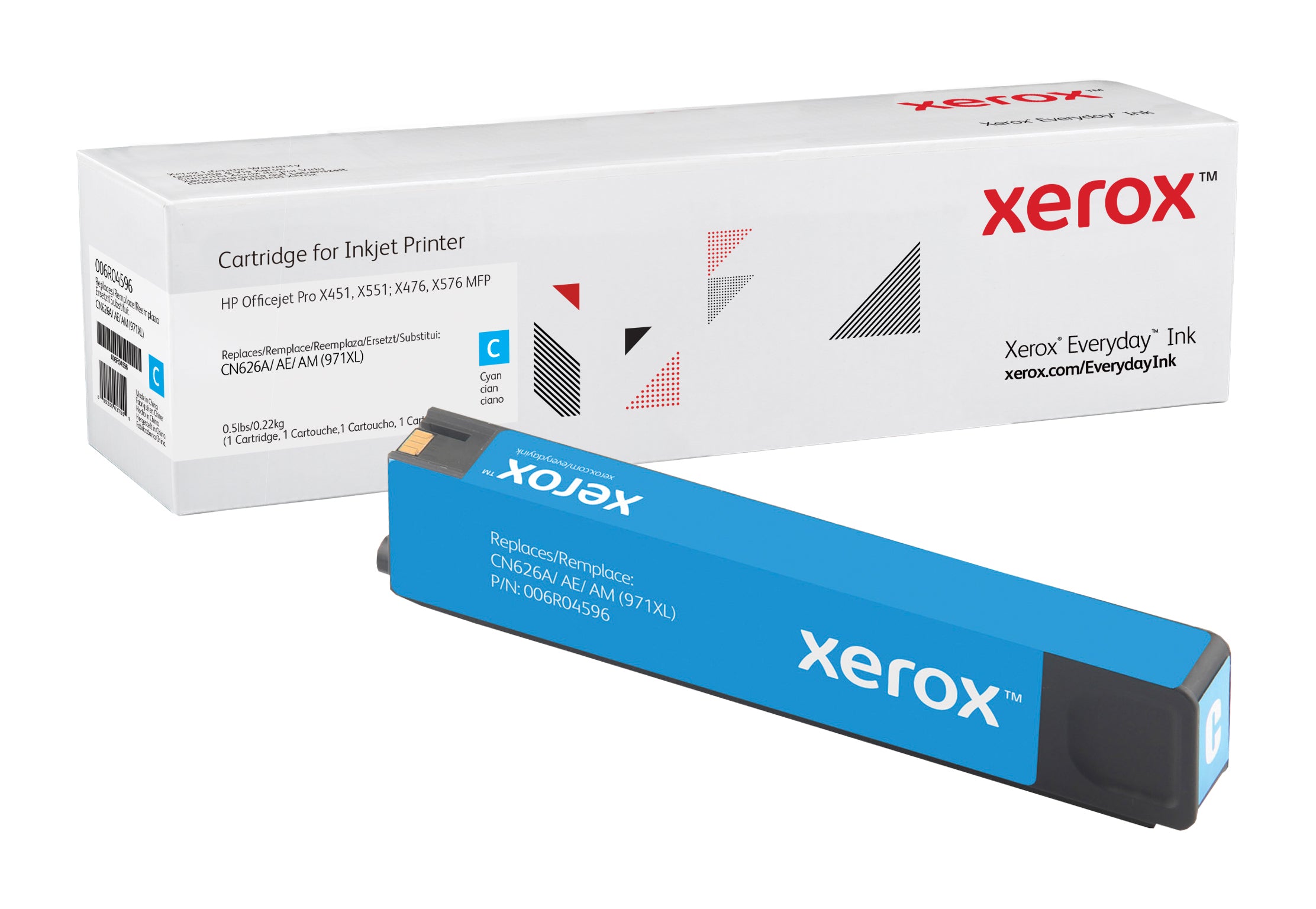 Cartouche d'encre originale Xerox 006R04596 Noir Cyan