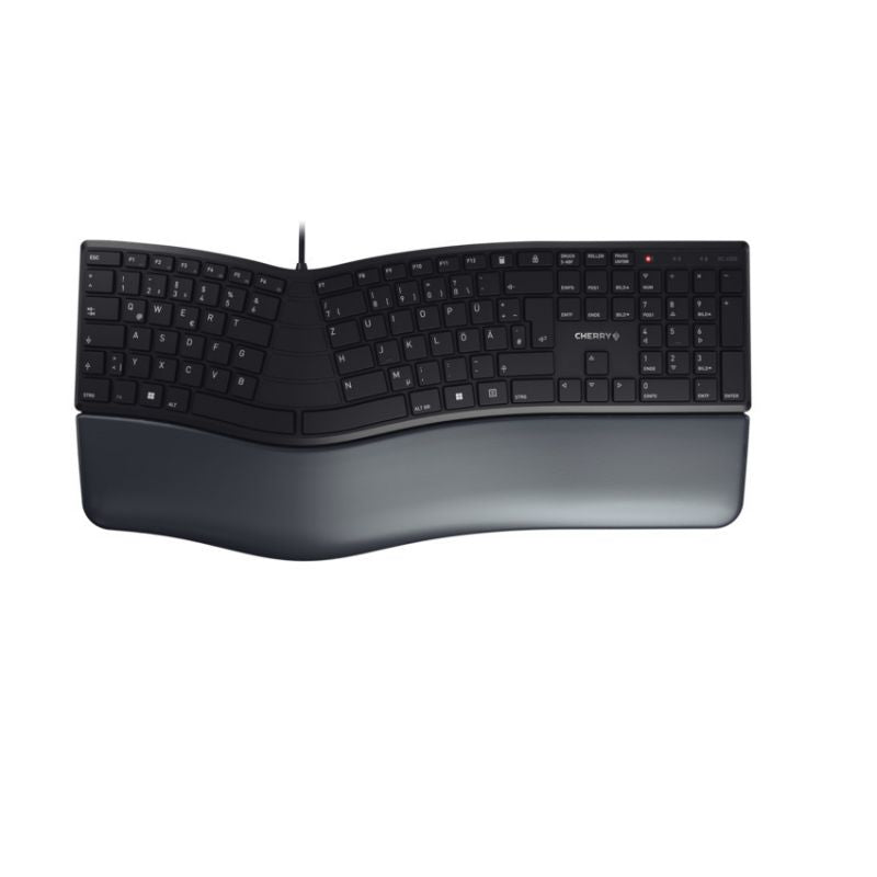 Clavier Cherry KC 4500 ERGO Noir Espagnol Qwerty