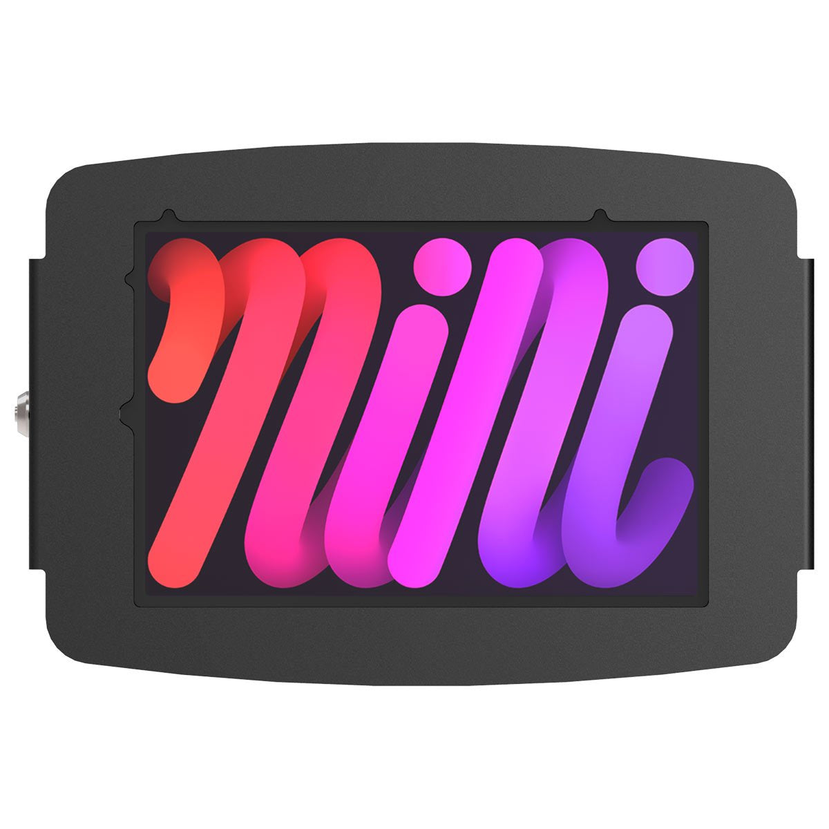 Compulocks iPad Mini 8.3" Support Boitier mural Space - Boîtier - pour tablette - verrouillable - aluminium de haute qualité - noir - dessus de comptoir, montable sur mur - pour Apple iPad mini