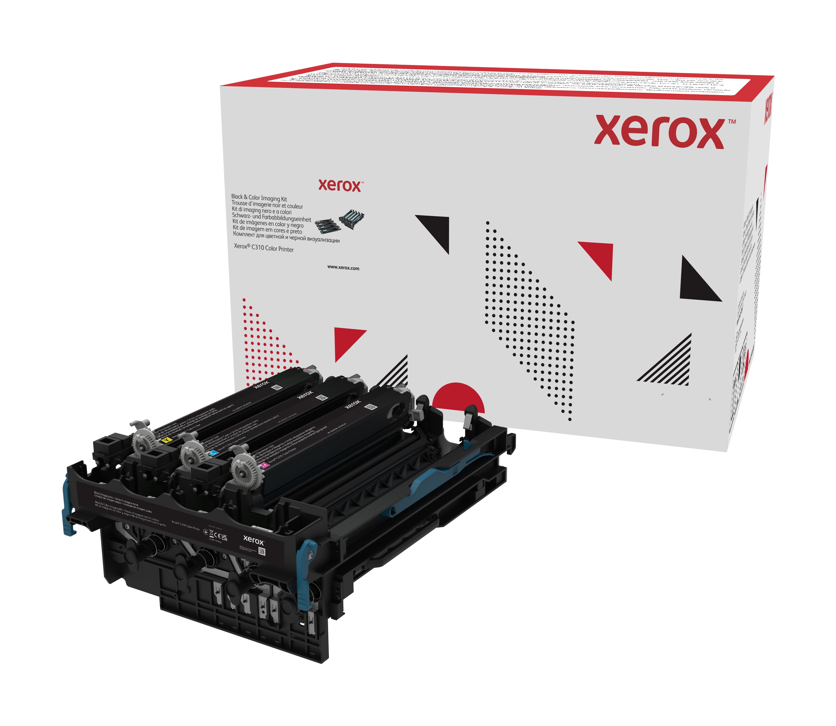 Xerox - Noir, couleur - original - kit d'imagerie de l'imprimante - pour Xerox C310/DNI, C310/DNIM, C310V_DNI, C310V_DNIUK, C315/DNI, C315V_DNI, C315V_DNIUK