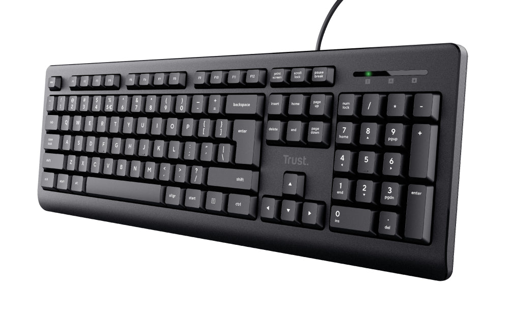 Clavier filaire Trust TK-150 (Noir)
