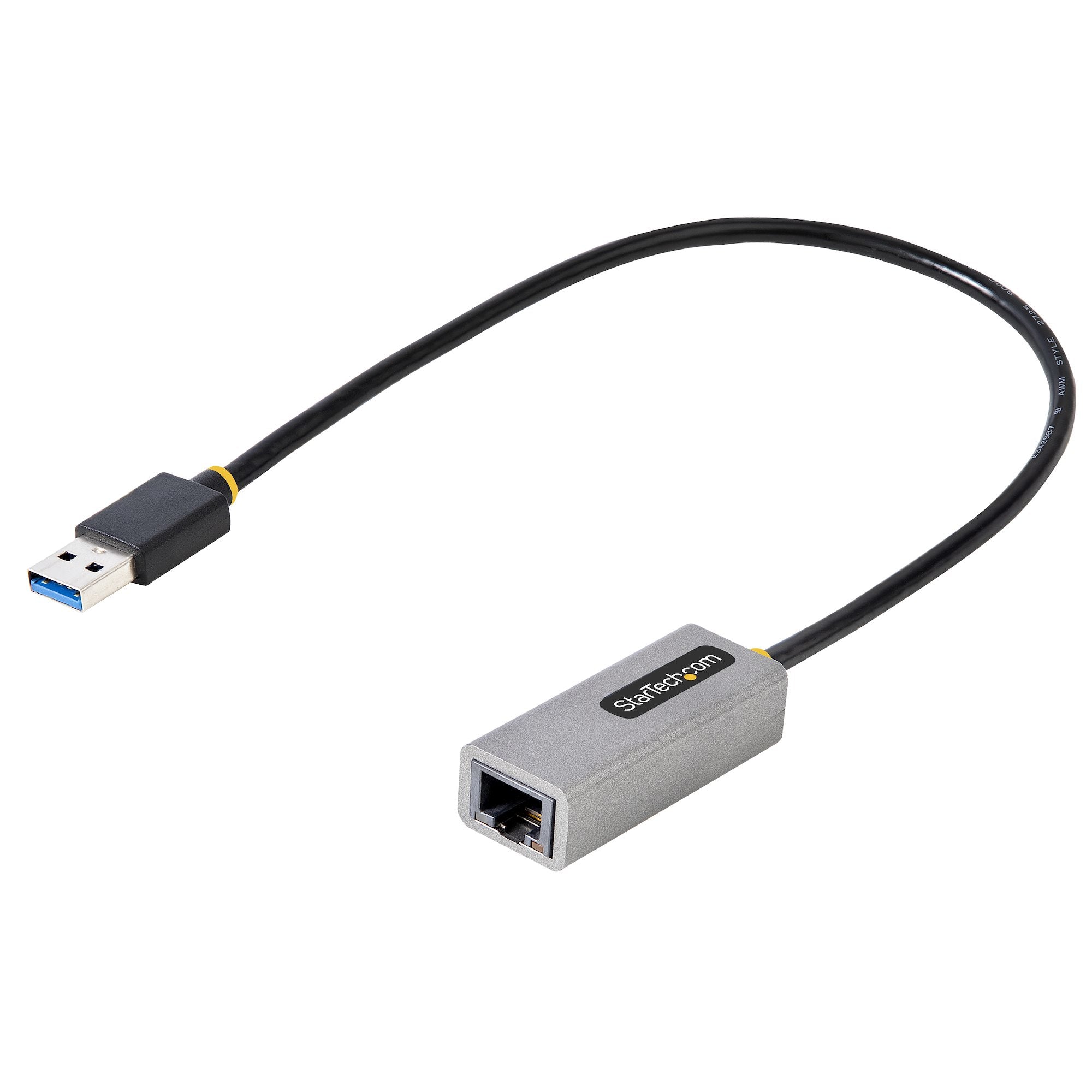 <p>Ajoutez facilement un port réseau Gigabit à votre ordinateur grâce à un port USB 3.0/3.2 Gen 1 Type-A. Le port RJ45 prend en charge plusieurs vitesses (10/100/1000 Mbps) et est entièrement compatible avec les câblages Cat5, Cat5e, Cat6 et Cat6a. Il s'a