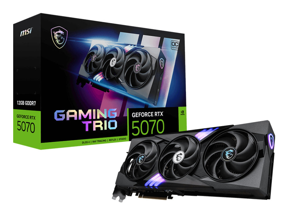 Carte Graphique MSI GeForce RTX 5070 Gaming Trio OC