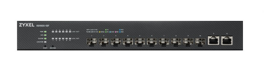 Switch ZyXEL XS1930-12F-ZZ0101F Noir