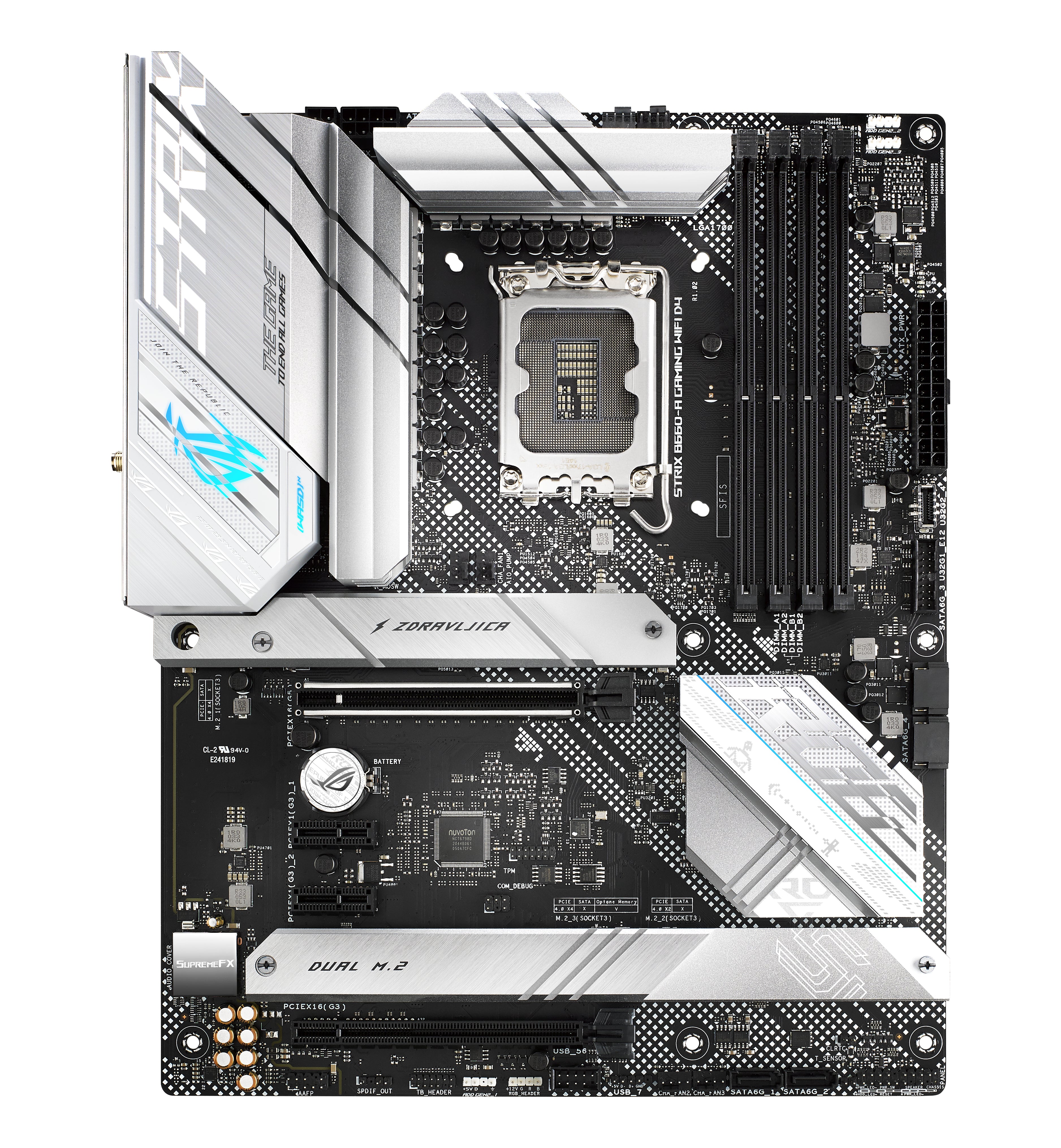 Carte Mère Asus 124567 LGA 1700 INTEL B660