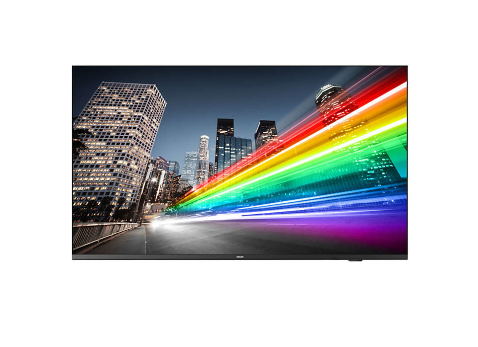 Philips 65BFL2214 - Classe de diagonale 65" TV LCD rétro-éclairée par LED - signalisation numérique - Smart TV - Android TV - 4K UHD (2160p) 3840 x 2160 - noir