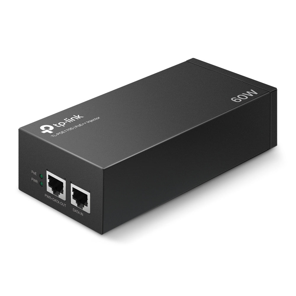 TP-Link TL-POE170S V2 - Injecteur de puissance - gigabit - CA 100-240 V - 60 Watt - connecteurs de sortie : 1