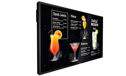 Philips 50BDL3117P - Classe de diagonale 50" (49.5" visualisable) - P-Line écran LCD rétro-éclairé par LED - signalisation numérique - 4K UHD (2160p) 3840 x 2160