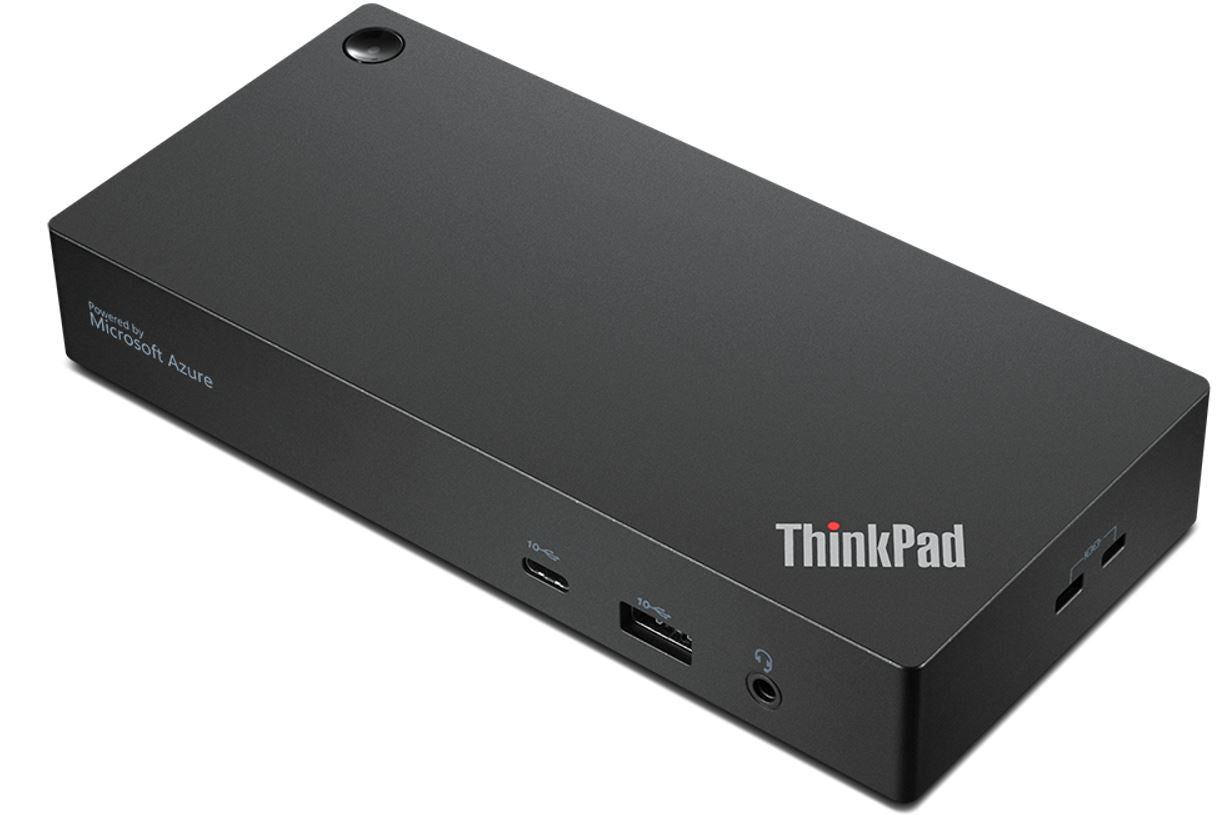 Lenovo ThinkPad Universal USB-C Smart Dock - Station d'accueil - USB-C - HDMI, 2 x DP - 1GbE - 135 Watt - Campus - Europe - pour ThinkPad E14 Gen 3, T14s Gen 2, X1 Carbon Gen 9, X1 Yoga Gen 6