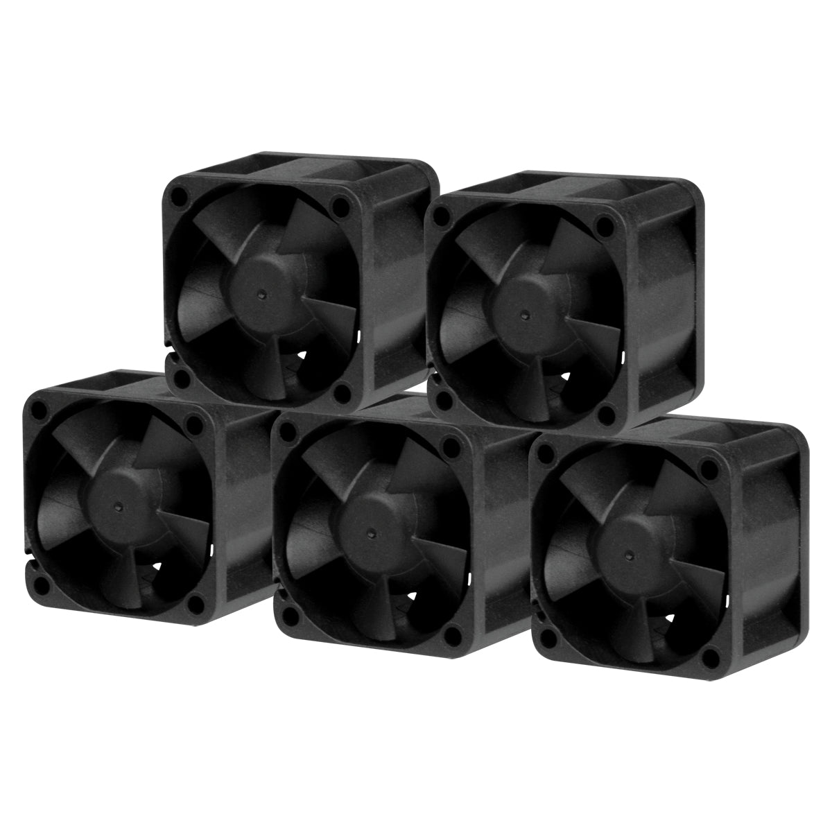 Lot de 5 Ventilateurs de serveur Arctic S4028-6K - 4cm (Noir)