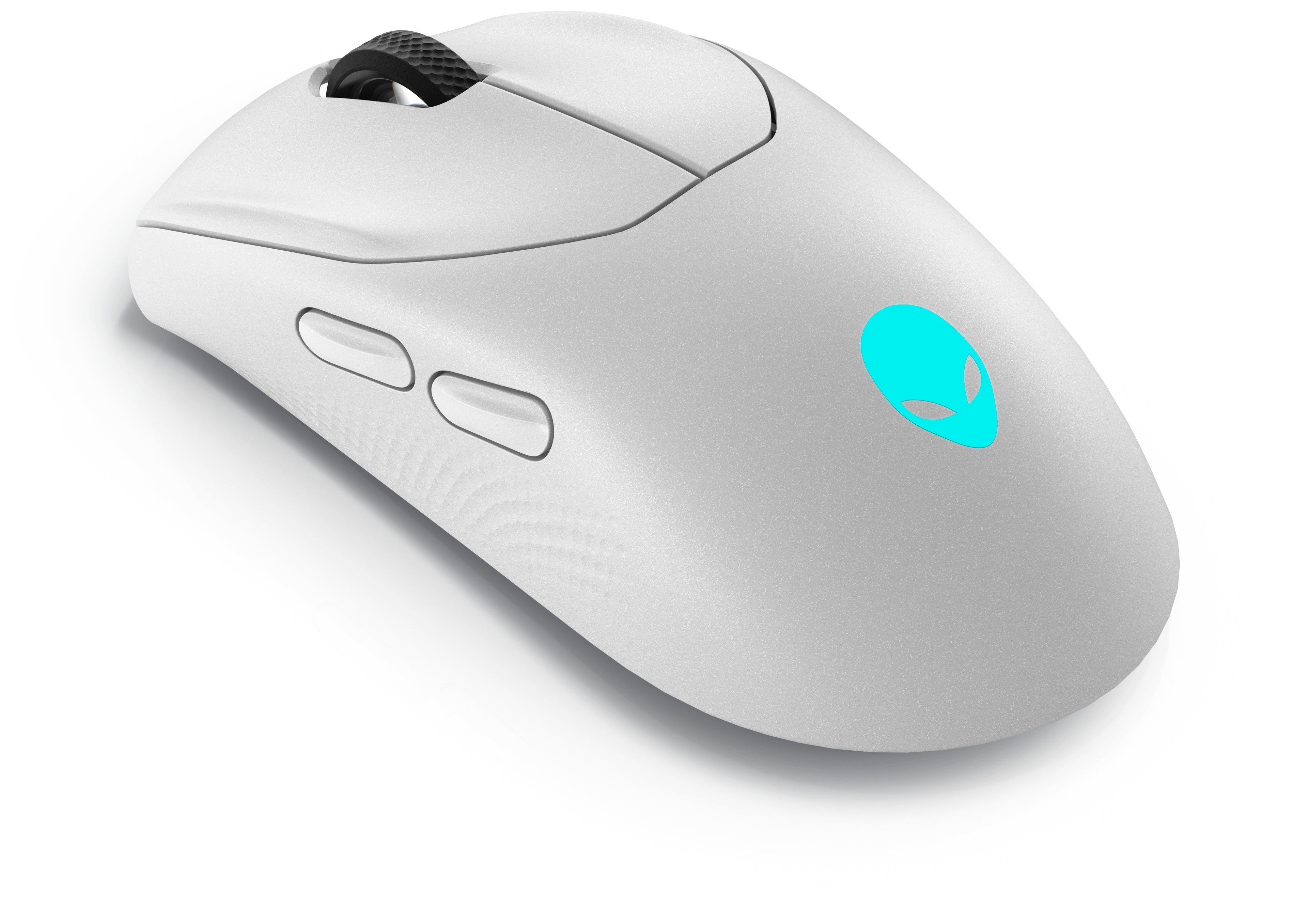 Alienware Tri-Mode Gaming Mouse AW720M - Souris - optique - 8 boutons - filaire, sans fil - USB, 2.4 GHz, Bluetooth 5.1 - lunar light