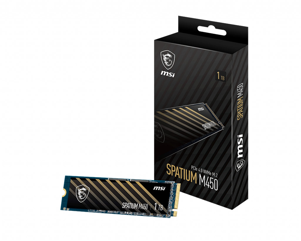 Disque SSD MSI Spatium M450 V1 1To  - NVMe M.2 Type 2280
