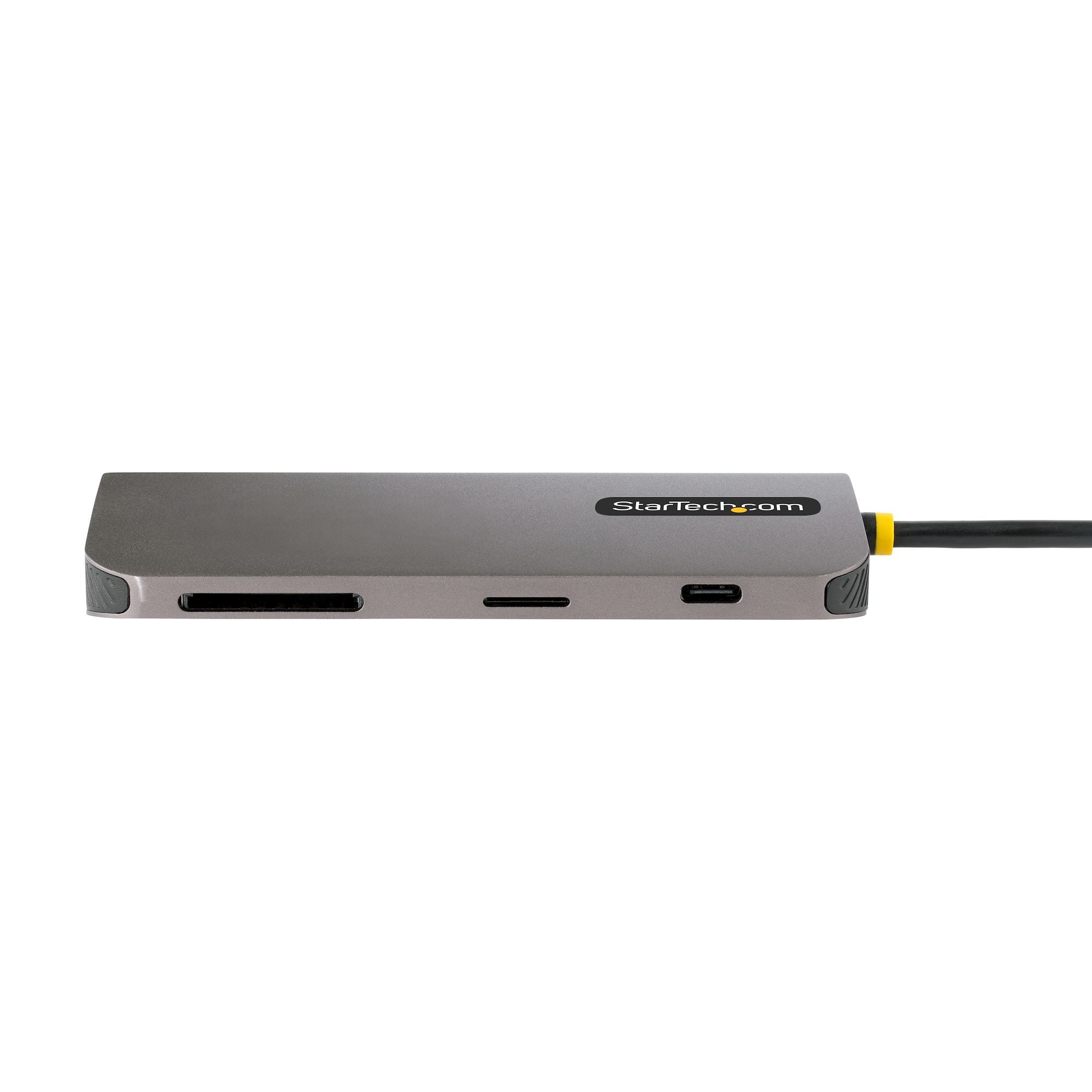 Cet adaptateur multiport USB-C" , avec mode Alt DP 1.4 prend en charge le HDMI® , 4K 60Hz (HDR) et transforme votre MacBook, Dell XPS ou tout autre ordinateur portable ou tablette USB-C en station de travail, où que vous soyez. L'adaptateur multiport USB