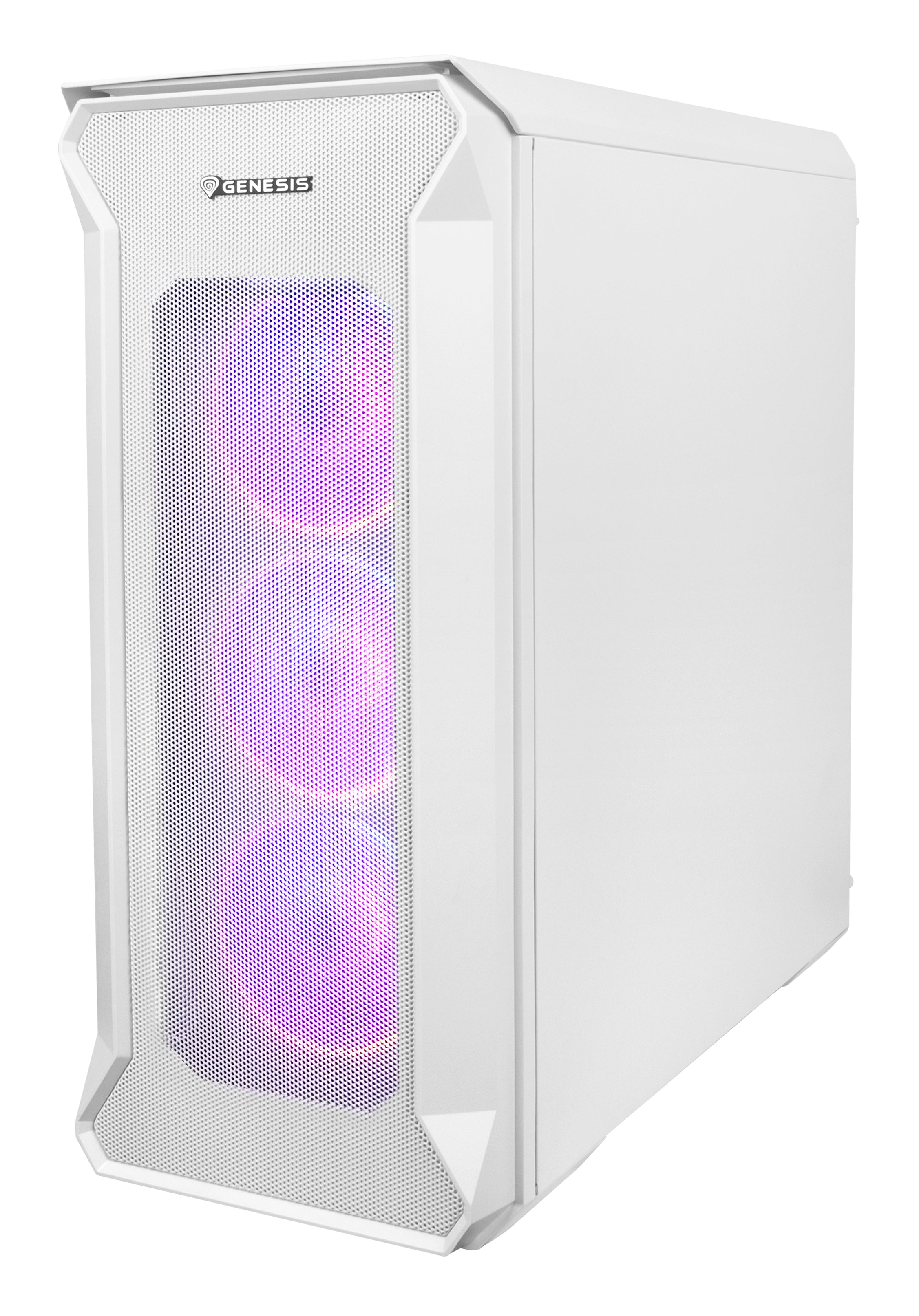 Boîtier ATX semi-tour Genesis NPC-1872 Blanc