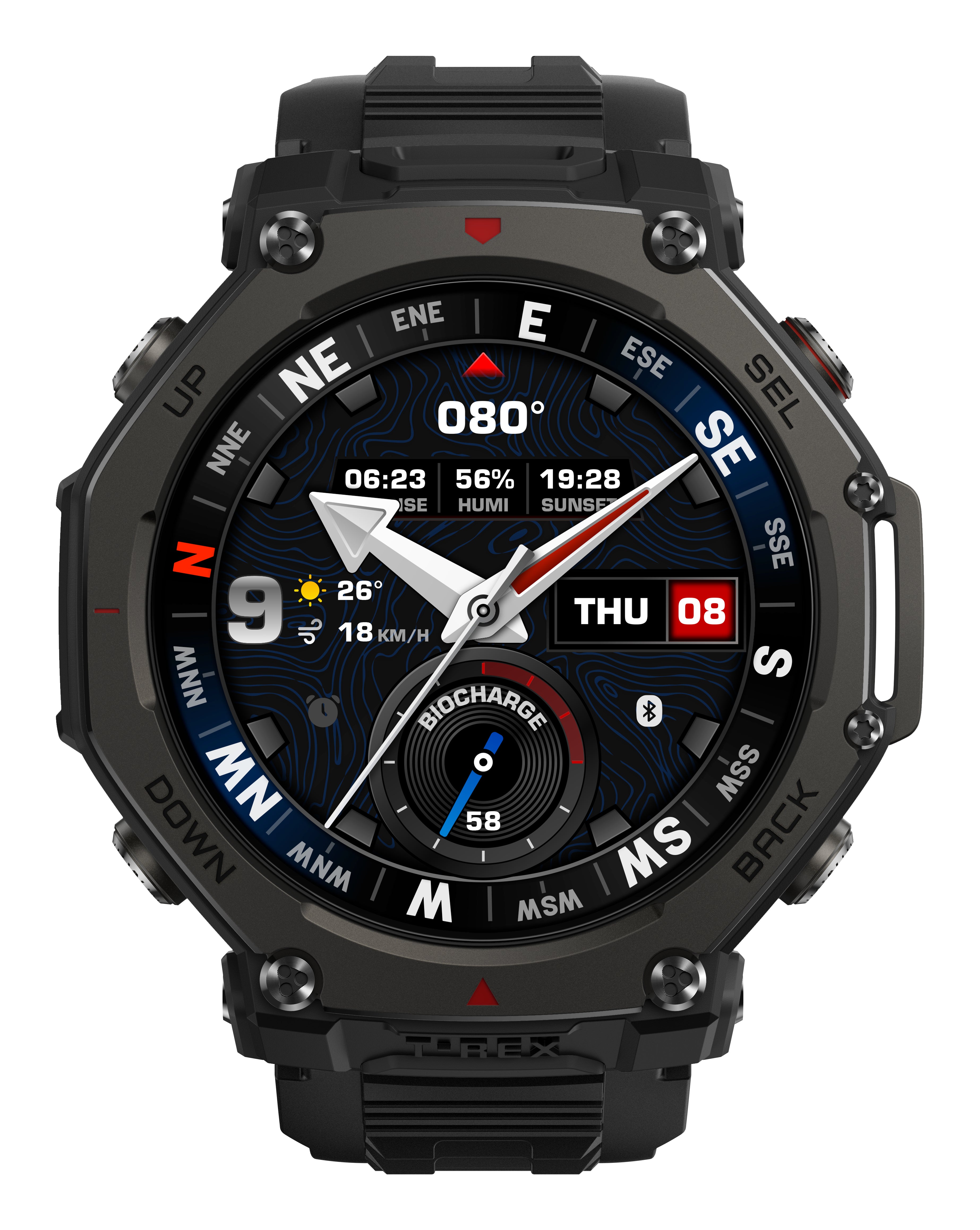 Montre intelligente Amazfit W2443EU1N Noir 1,5"