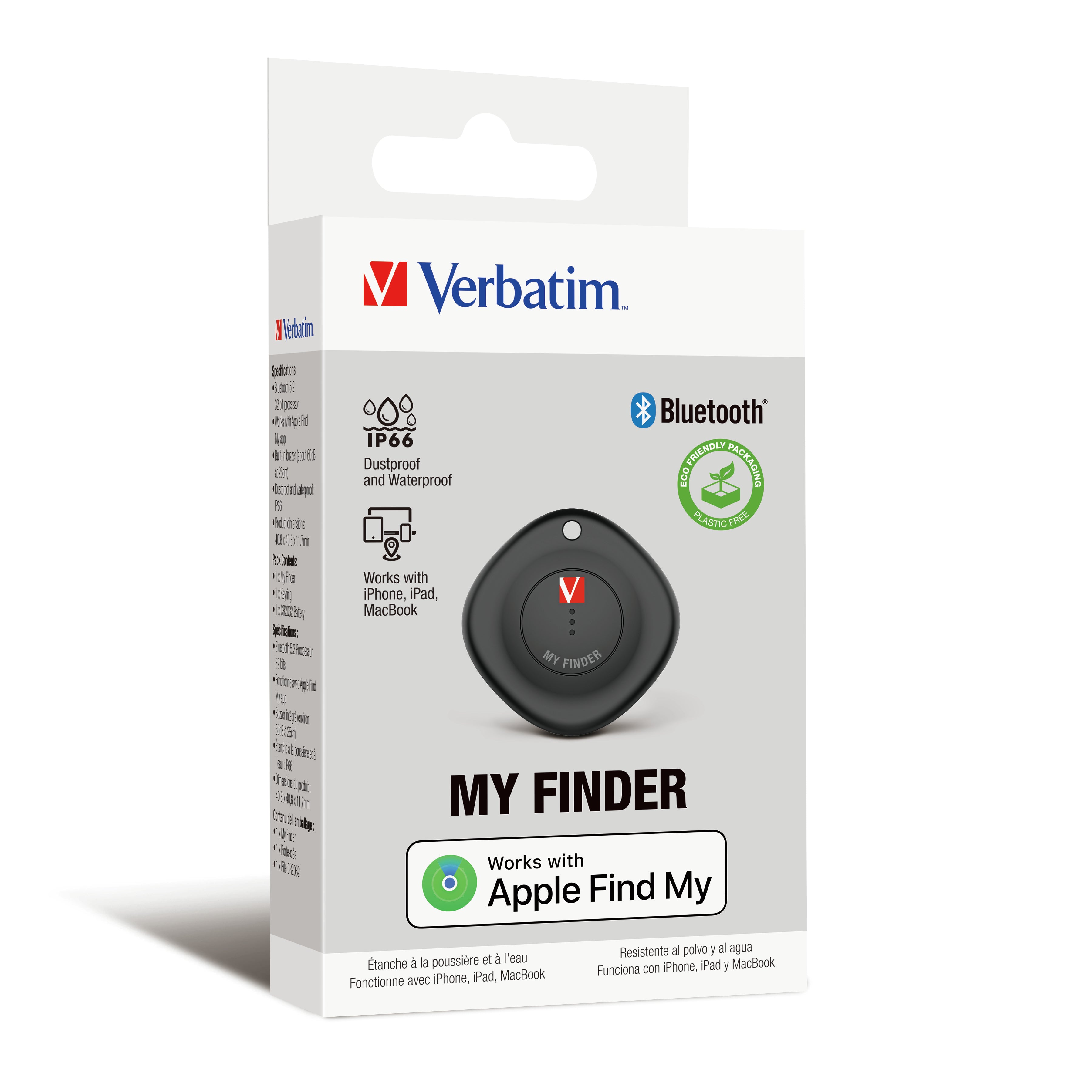 Localisateur GPS Verbatim MYF-01 Noir