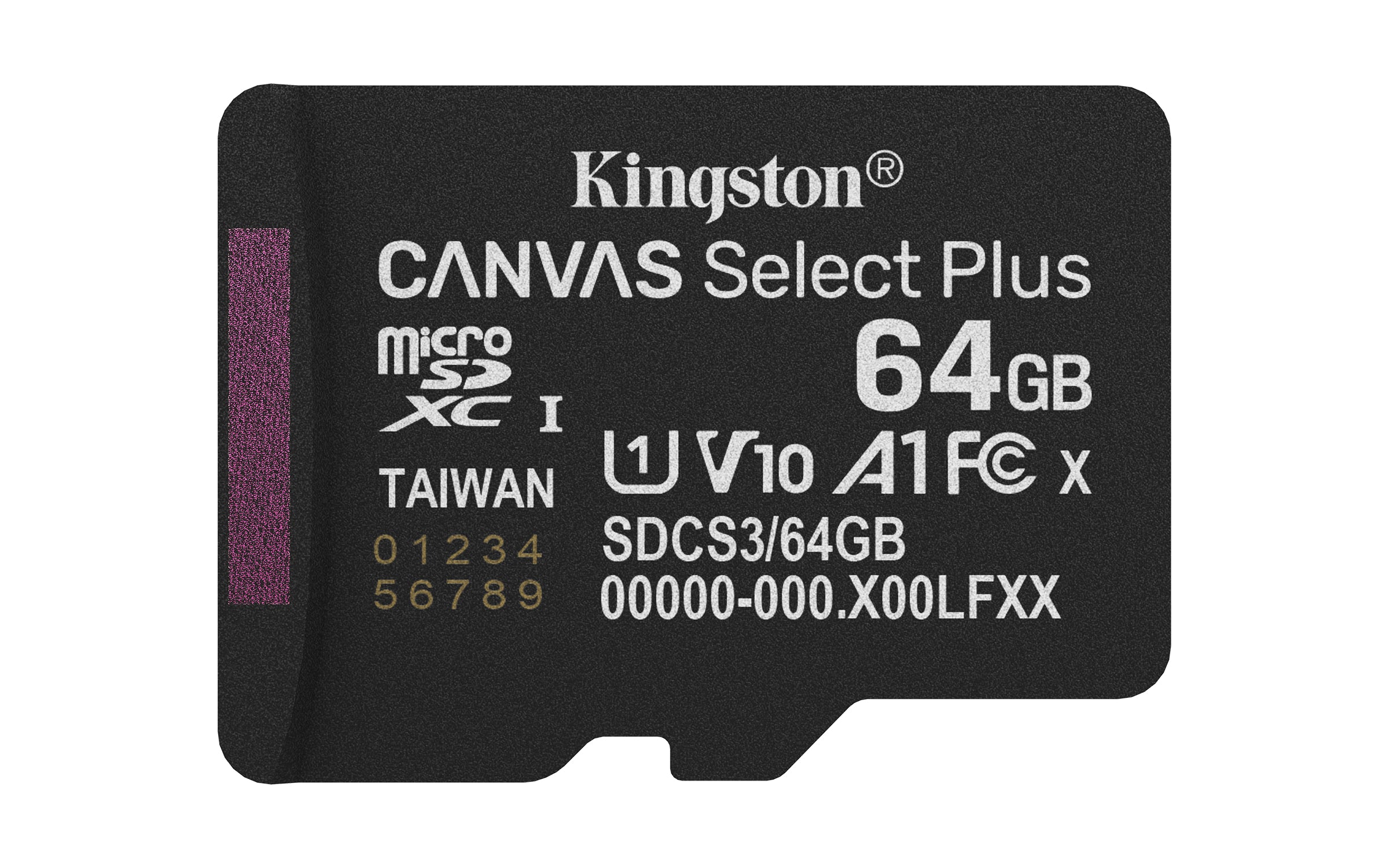 Carte Mémoire Micro SD avec Adaptateur Kingston SDCS3/64GBSP 64 GB