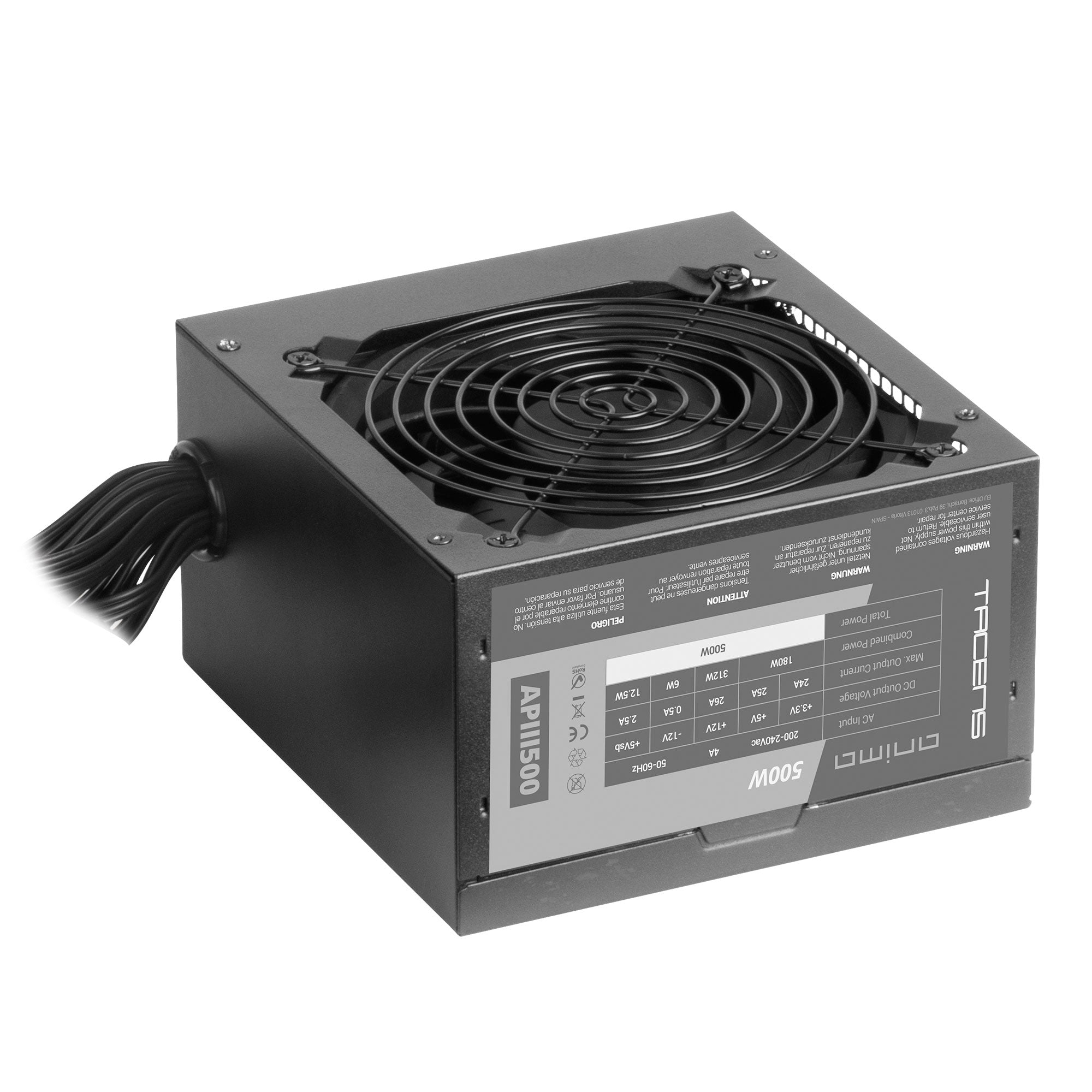 Bloc d’Alimentation Mars Gaming APIII500 500W 500 W 6 W ATX