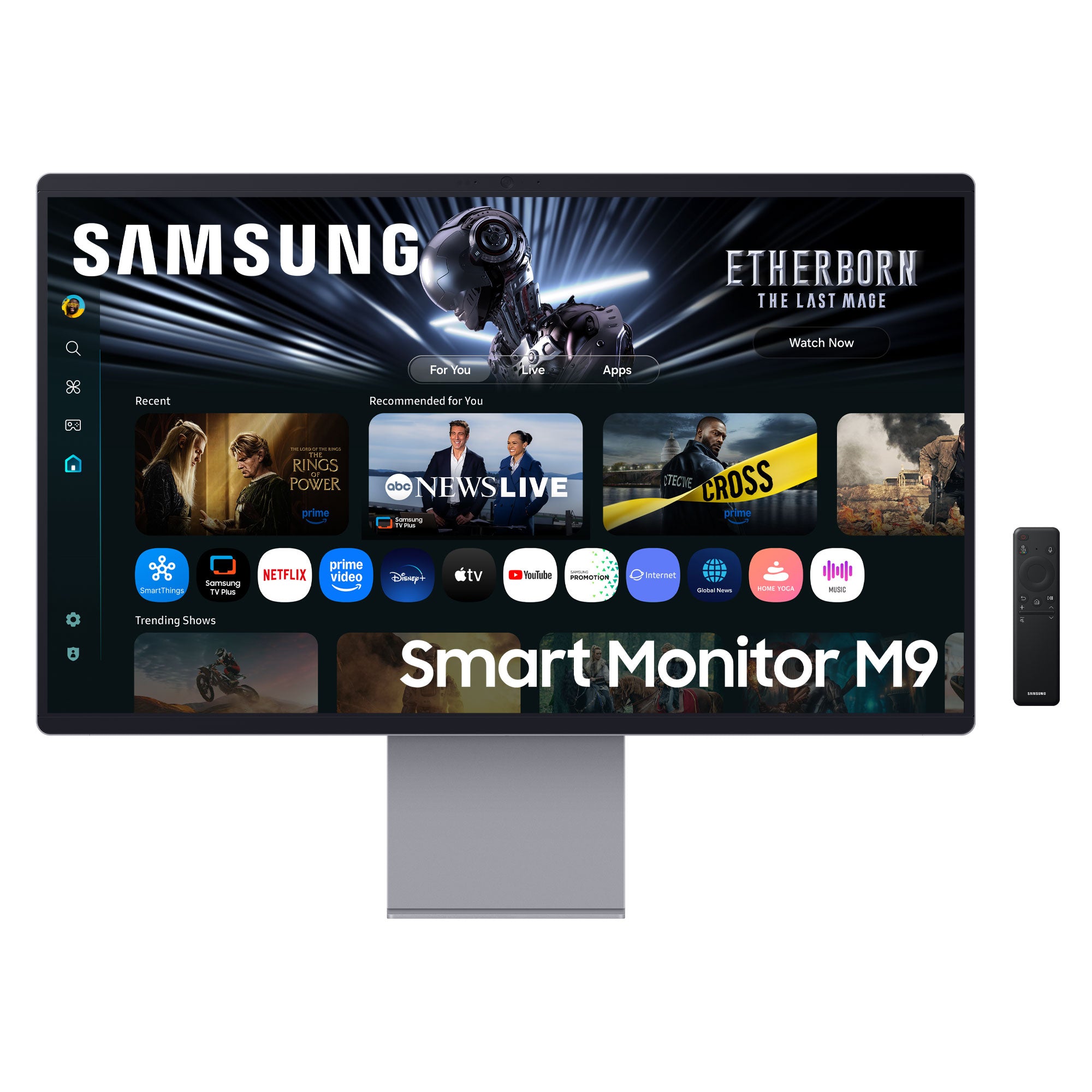 Smart 32" 4K OLED/165Hz/Webcam/USB-C/Tizen/G-Sync