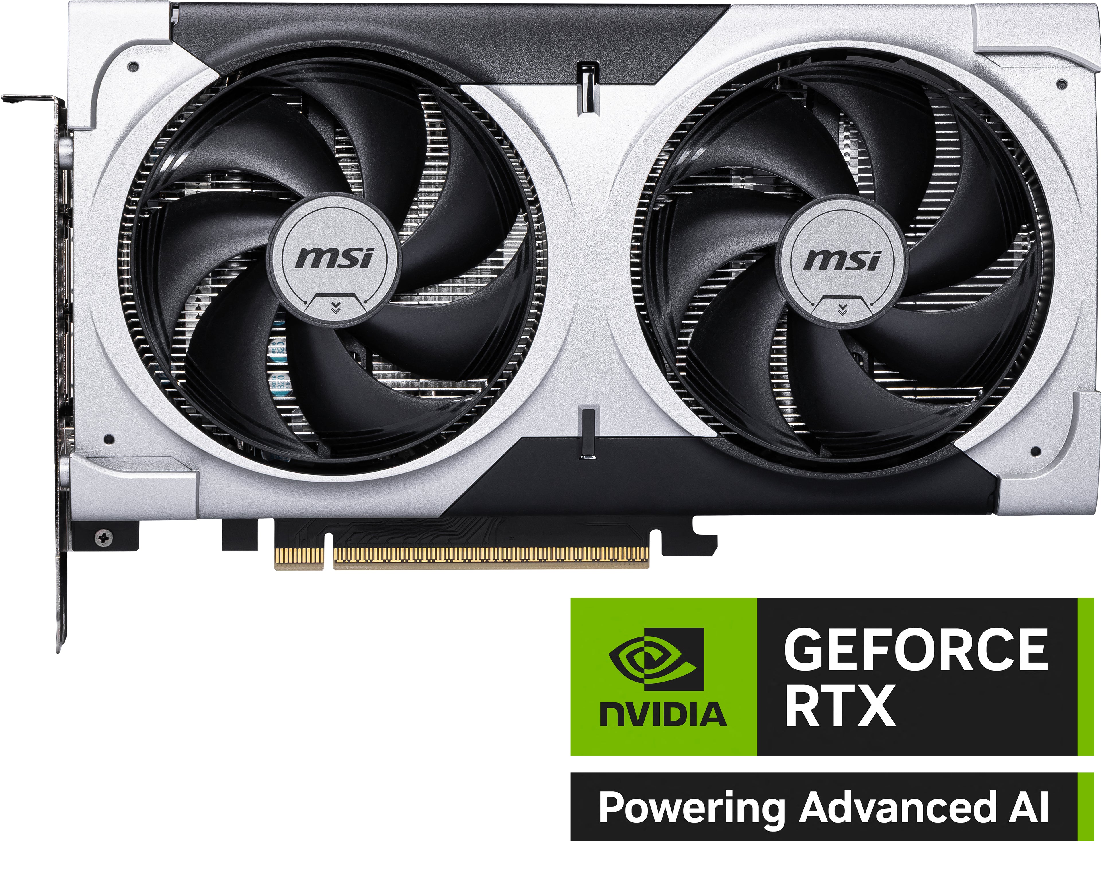 Carte Graphique MSI RTX 5060 Ti 8G VENTUS 2X OC PLU geforce rtx 5060 ti 8 GB GDDR7