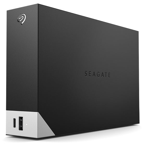 Seagate One Touch with hub STLC12000402 - Disque dur - 12 To - externe (de bureau) - USB 3.0 - noir - avec Seagate Rescue Data Recovery