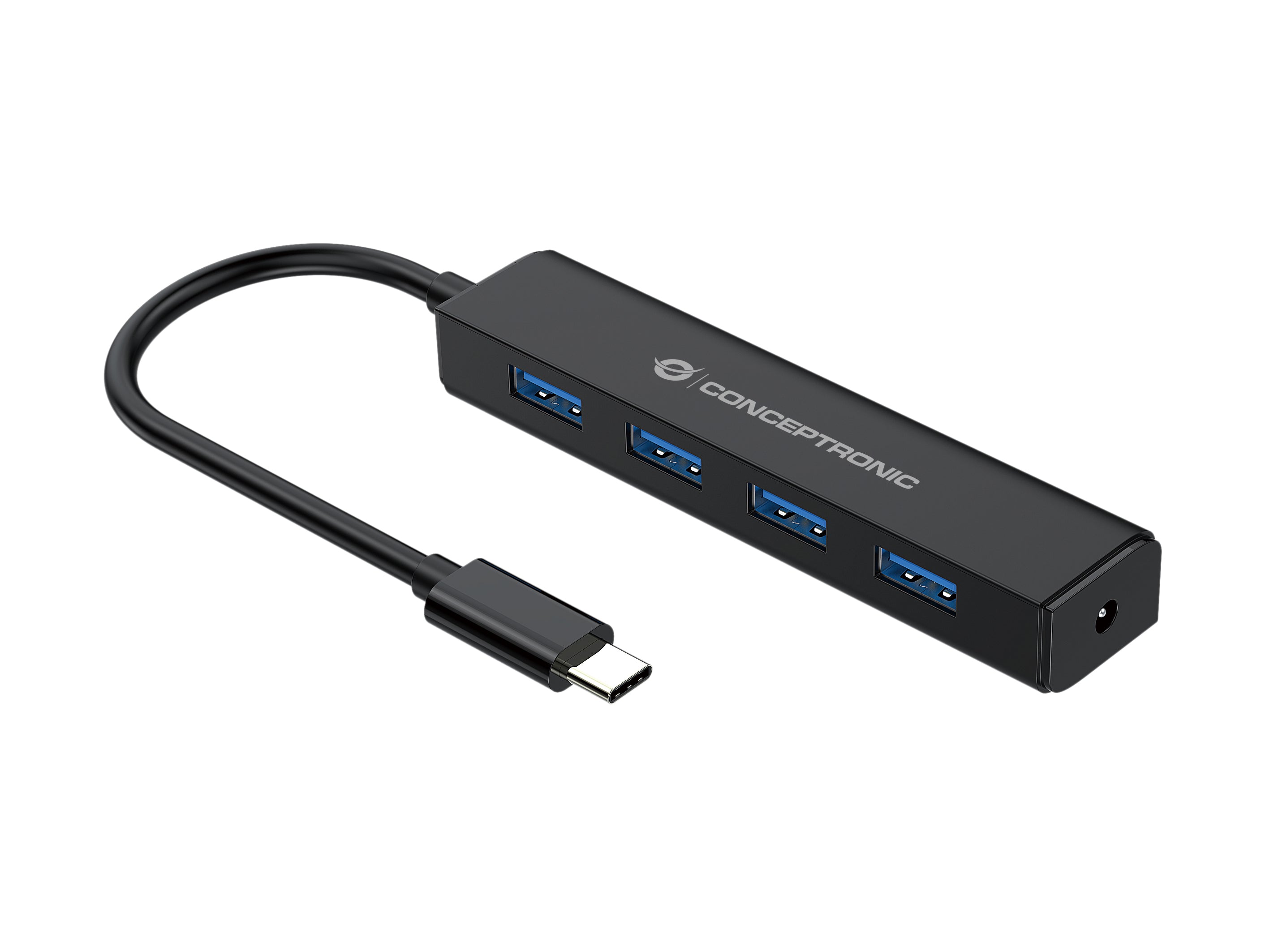 Hub USB Conceptronic CTC4USB3 Noir