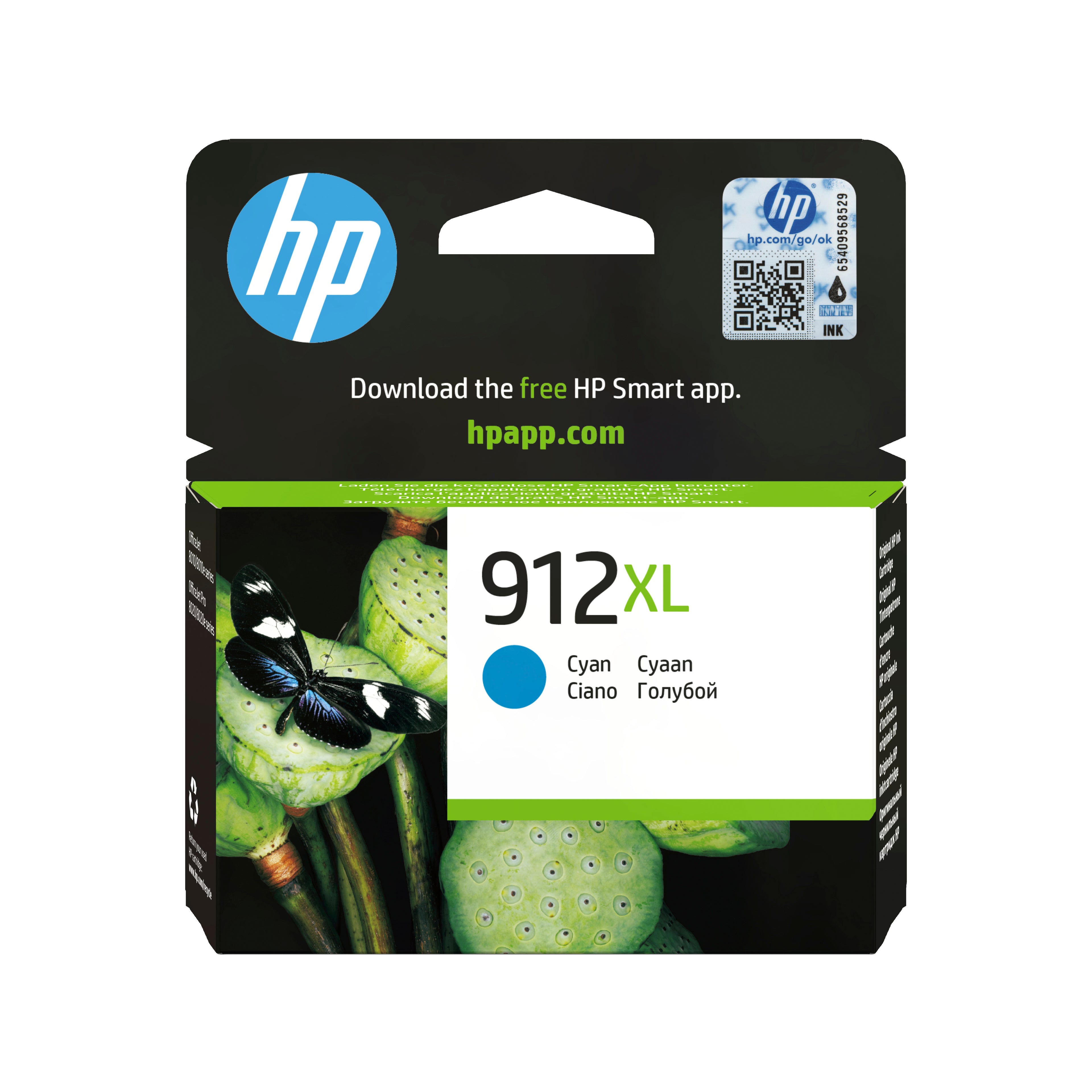 Cartouche d'encre HP 912 XL (Cyan)