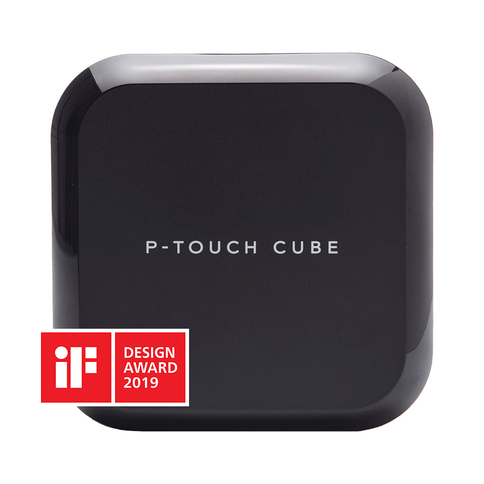 Brother P-Touch Cube Plus PT-P710BT - Imprimante d'étiquettes - transfert thermique - Rouleau (2,4 cm) - 180 x 360 dpi - jusqu'à 68 étiquettes/minute - USB 2.0, Bluetooth - outil de coupe