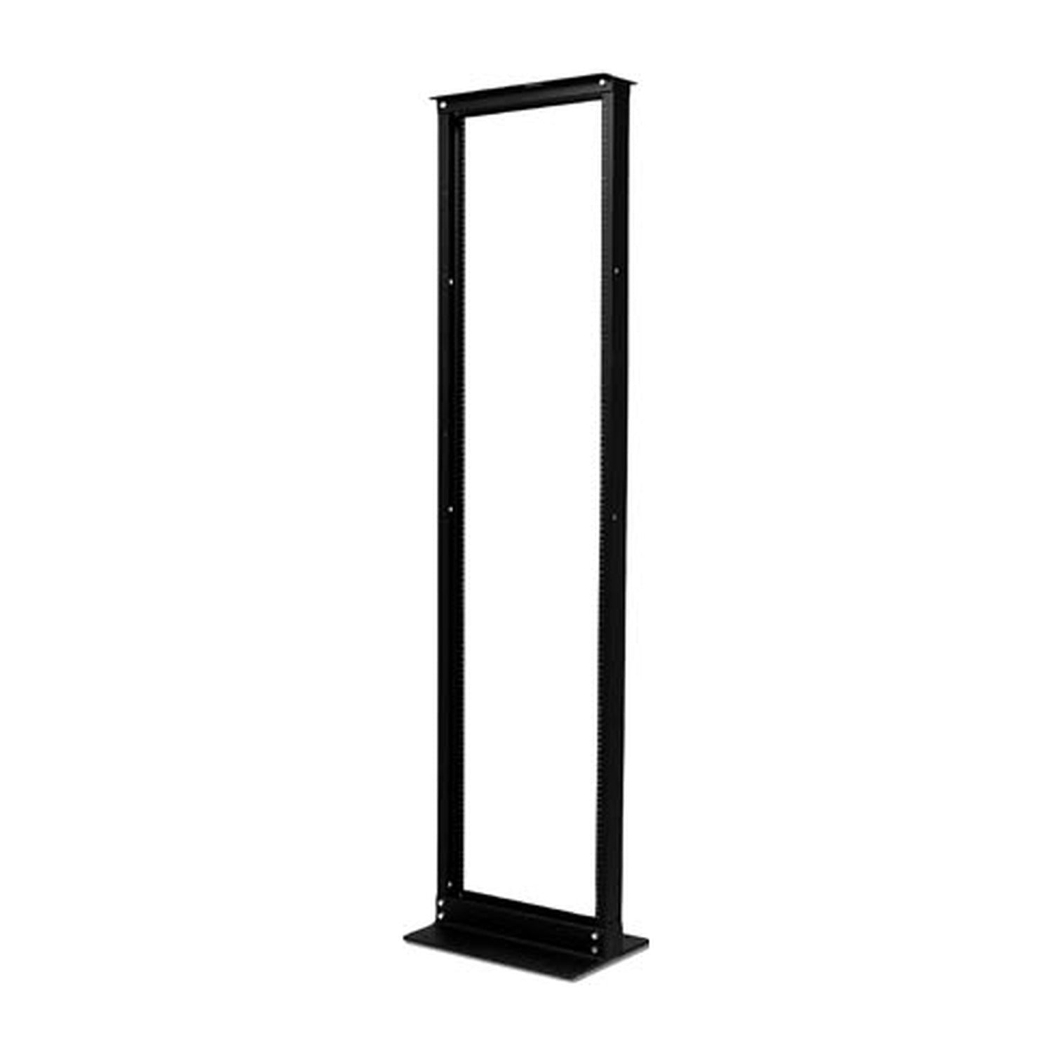 APC NetShelter 2 Post Open Frame Rack - Rack - noir - 45U - 19" - pour P/N: SMT750RM2UCNC, SMTL2K2RM2UCL, SMTL2K2RM2UCLNC, SMTL3KRM2UCL, SMTL3KRM2UCLNC