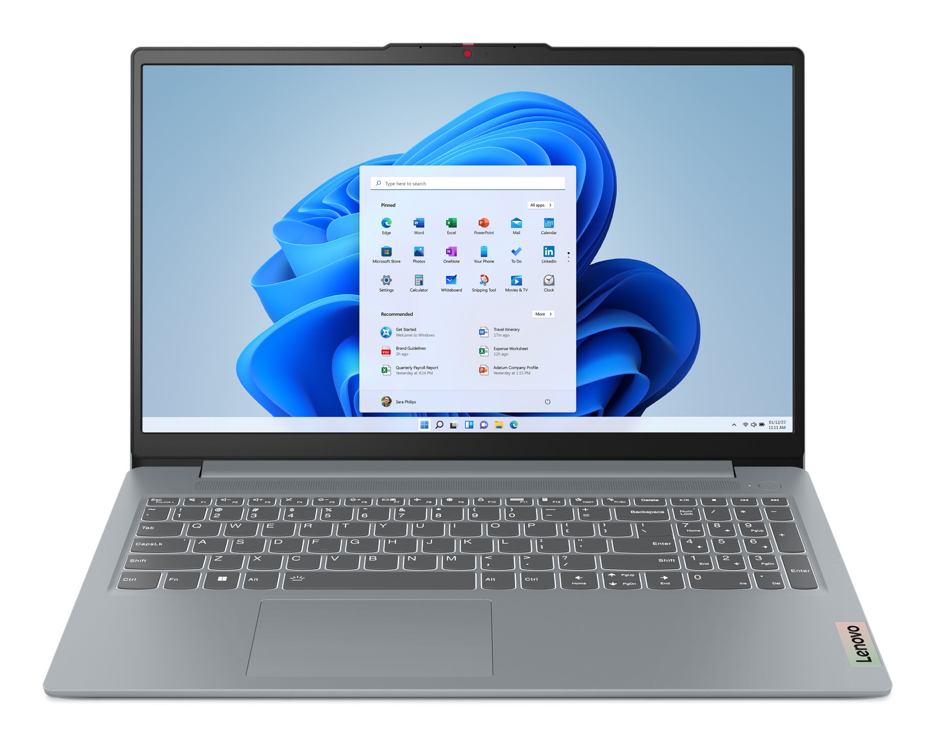 Ordinateur Portable Lenovo 15,6" AMD Ryzen 5 5625U 16 GB RAM 512 GB SSD