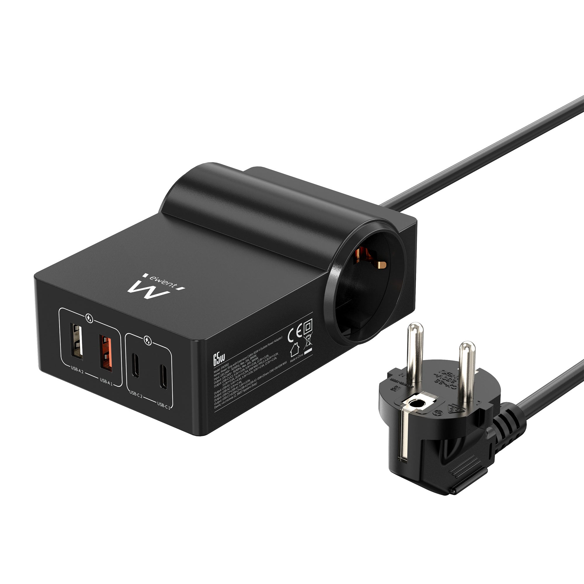Chargeur portable Ewent ew3992 65 W