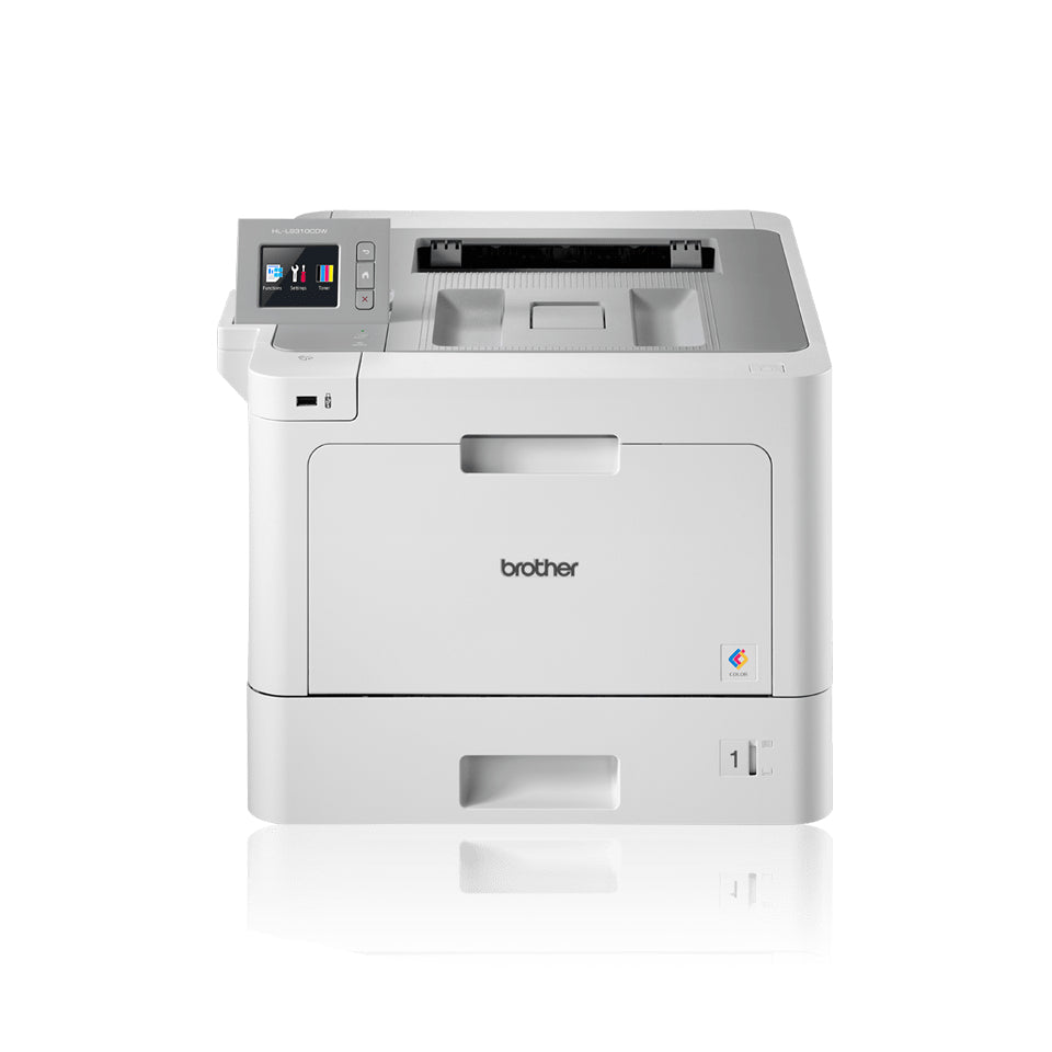 Brother HL-L9310CDW - Imprimante - couleur - Recto-verso - laser - A4/Legal - 2400 x 600 ppp - jusqu'à 31 ppm (mono) / jusqu'à 31 ppm (couleur) - capacité : 300 feuilles - USB 2.0, Gigabit LAN, Wi-Fi(n), hôte USB, NFC