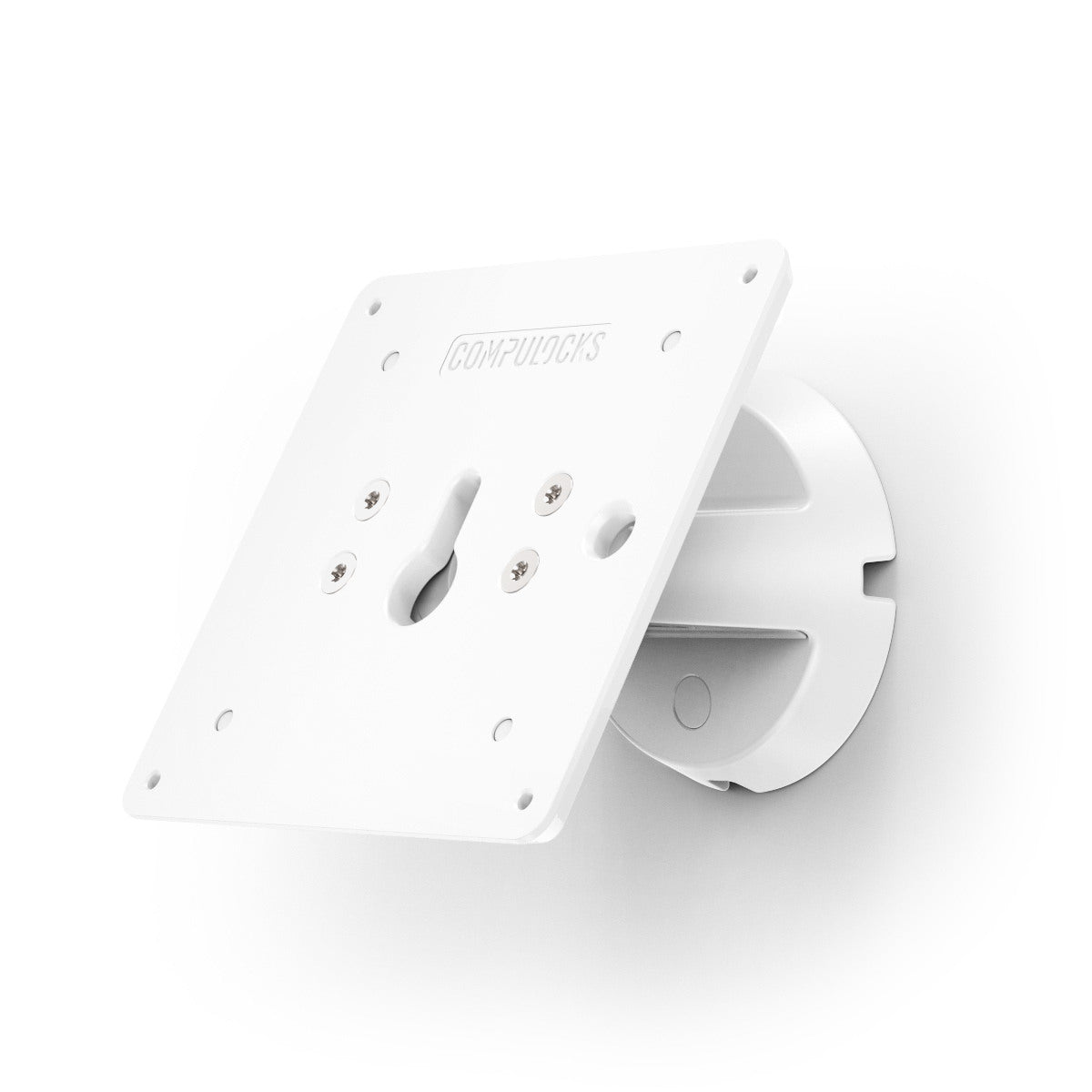 Compulocks VESA Tilting Wall Mount - Kit de montage (arc) - pour tablette - inclinaison - aluminium - blanc - montable sur mur