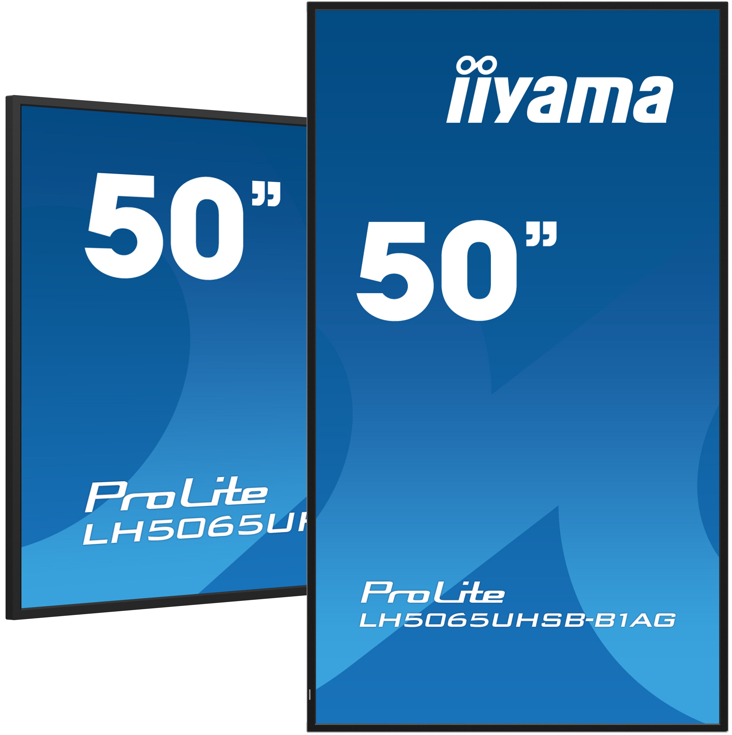 iiyama ProLite LH5065UHSB-B1AG - Classe de diagonale 50" écran LCD rétro-éclairé par LED - signalisation numérique - Android - 4K UHD (2160p) 3840 x 2160 - noir
