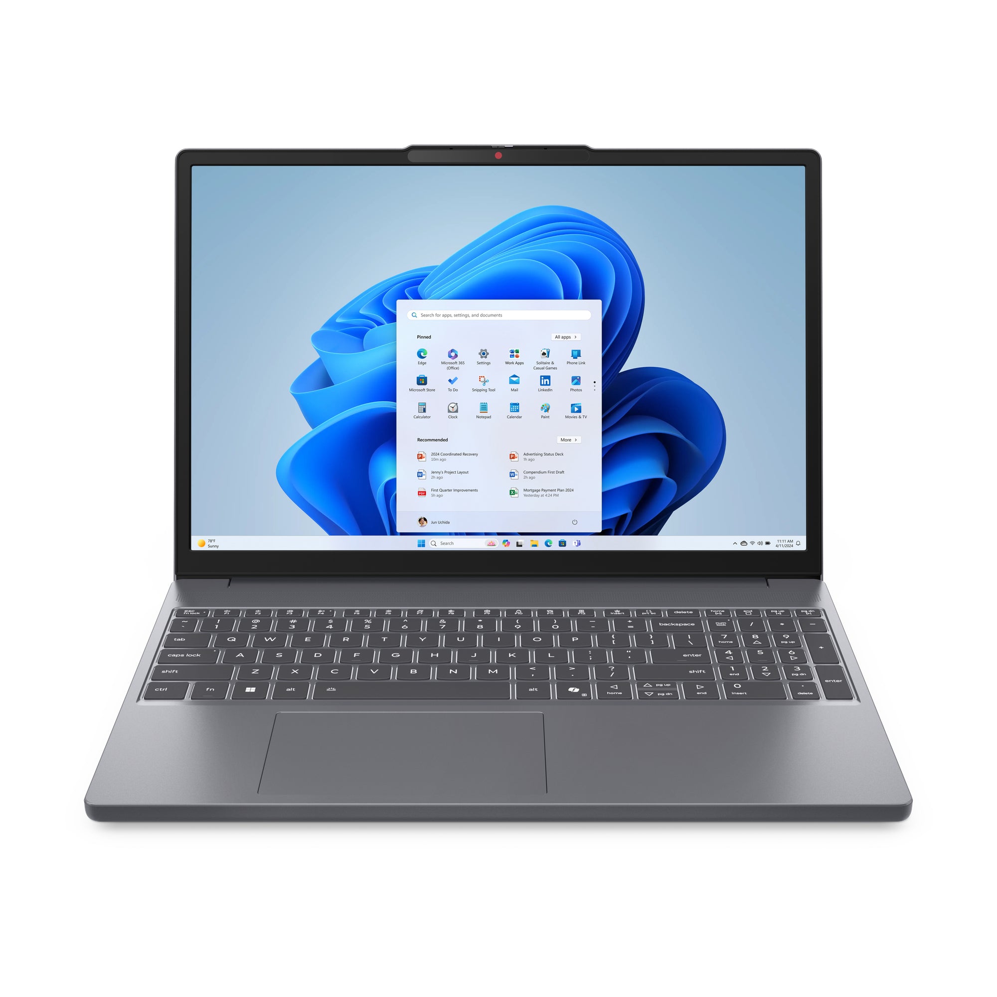 Ordinateur Portable Lenovo 15,3" intel core i5-13420h 16 GB RAM 512 GB SSD