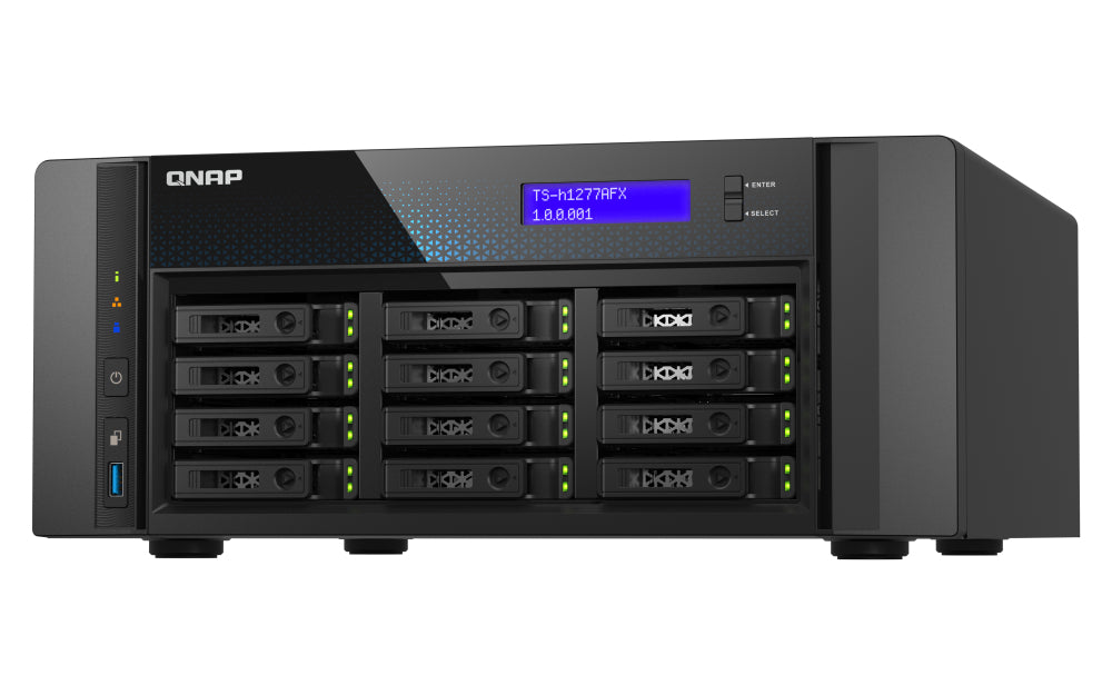 Stockage en Réseau NAS Qnap TS-H1277AFX-R7-32G Noir