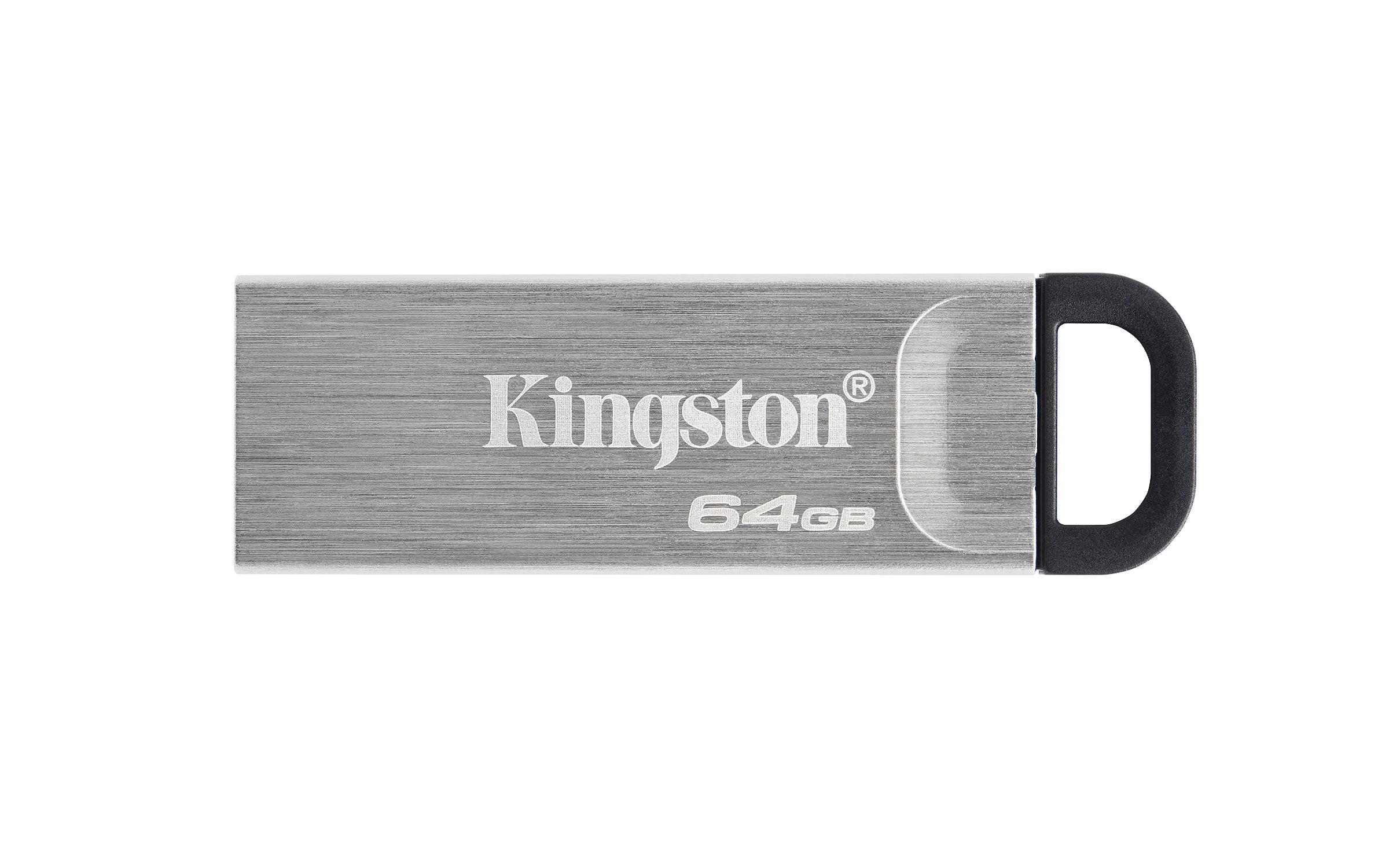 Clé USB Kingston DTKN/64GB Noir Argenté 64 GB