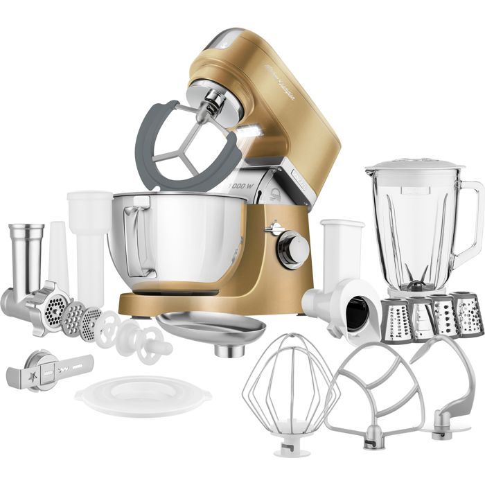 Robot multifonctions - SENCOR - STM 6377CH - 1000W - 4,5L - 5 accessoires interchangeables