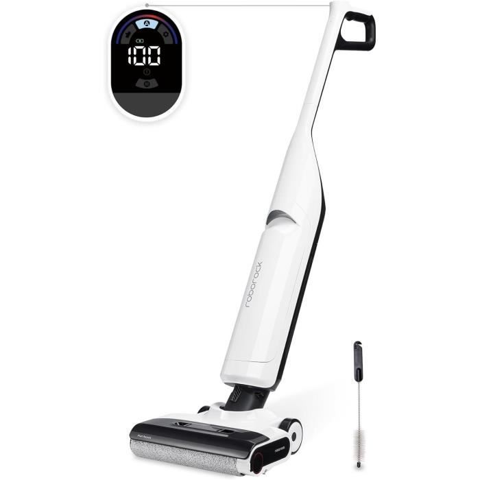 ROBOROCK FLEXI LITE - Aspirateur Laveur sans fil sec et humide - 17,000Pa - FlatReach - Autonettoyant & Séchage Automatique