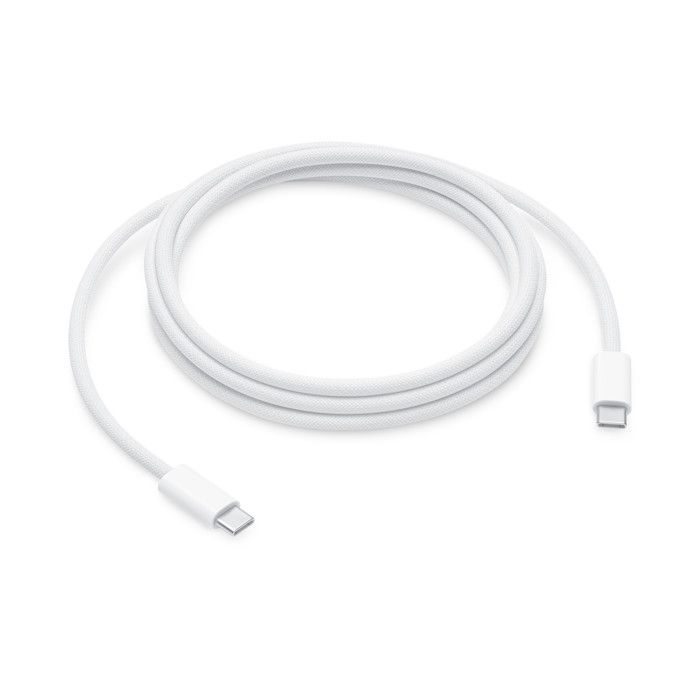 Apple - Câble USB - 24 pin USB-C (M) pour 24 pin USB-C (M) - USB 2.0 - 2 m - Alimentation USB (240 W)