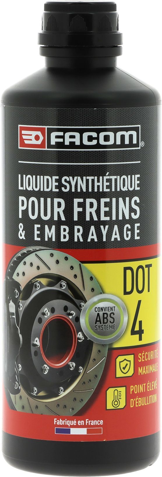 Liquide de frein - FACOM -  DOT4 - 500 ml