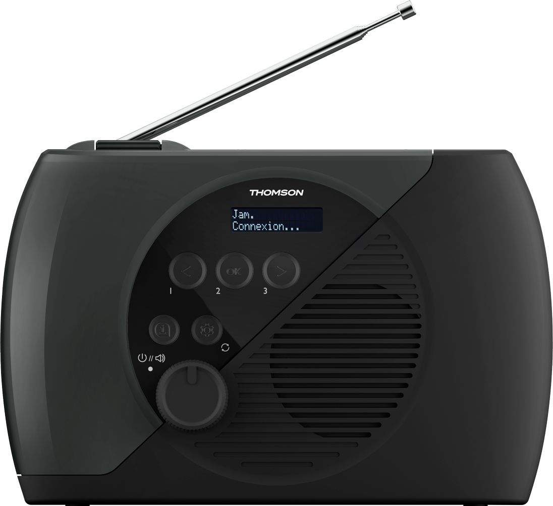 Radio FM - THOMSON - DAB - Gris et Noir